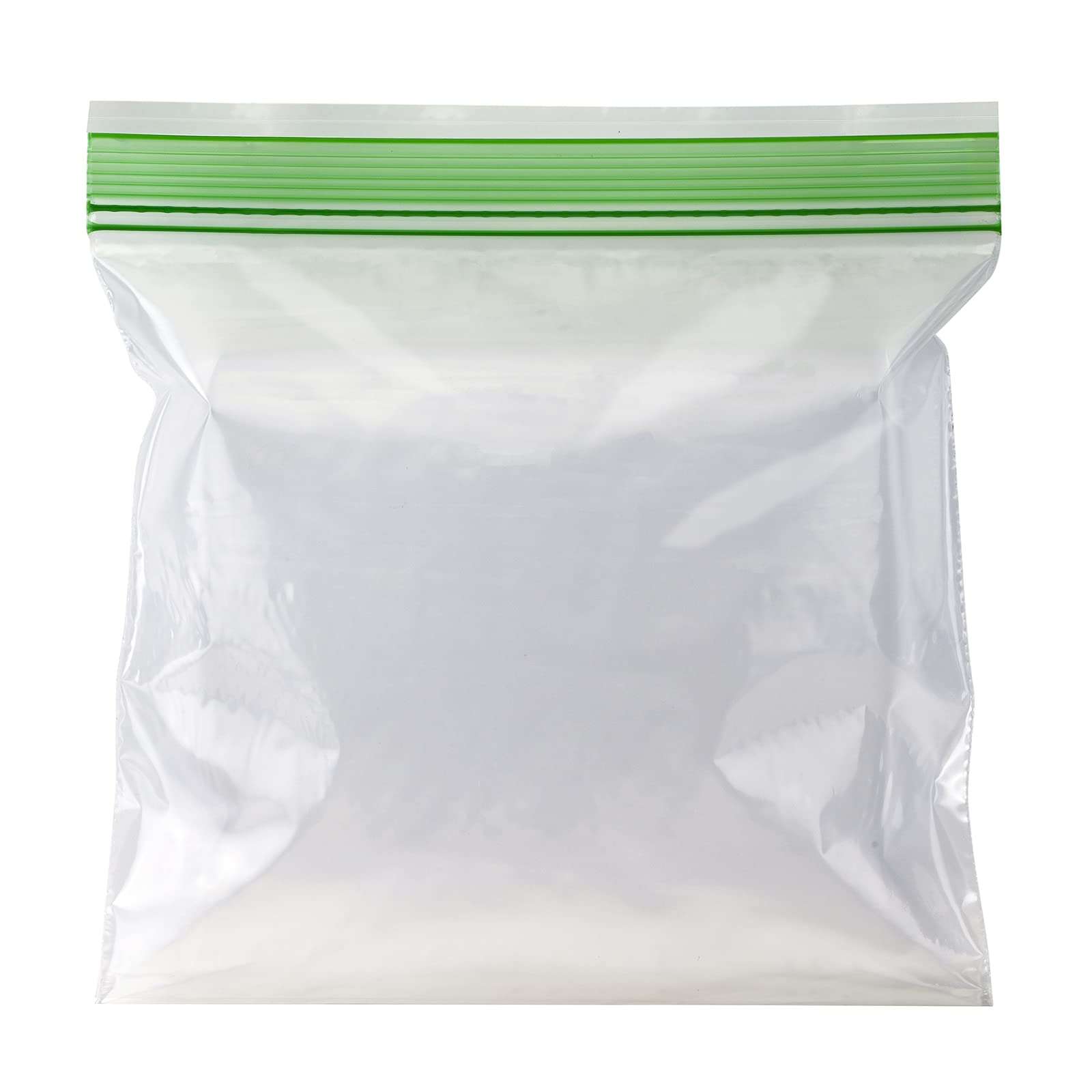 Amazon Basics Reclosable Sandwich Double Zipper Storage Bags, 100 Count, Pack of 1 - Image 3