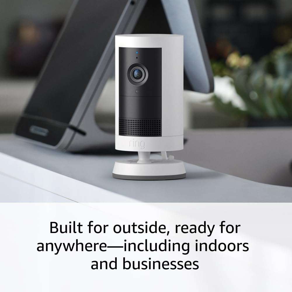 Introducing Ring Outdoor Cam Plus, Battery — Wide-Angle 2K Video with Ring Vision, Low-Light Sight for full-color night vision, Mount-Anywhere Versatility, Black - Image 6