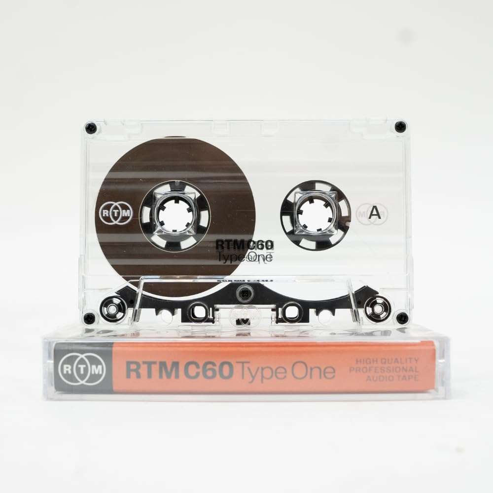RTM C60 | Type One 60 Minute Blank Music Cassette | Ideal for Audio Recording | Studio Quality | Single Cassette - Image 3