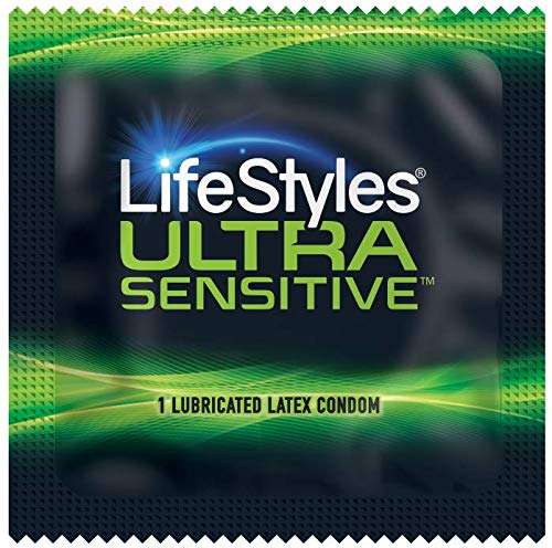 Lifestyles Ultra Sensitive Natural Feeling Lubricated Latex Condoms, 36 Count - Image 3