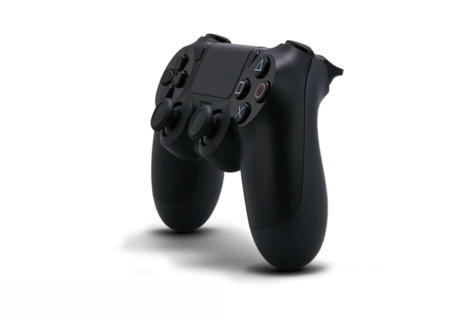 DualShock 4 Wireless Controller for PlayStation 4 - Jet Black (Renewed) - Image 2