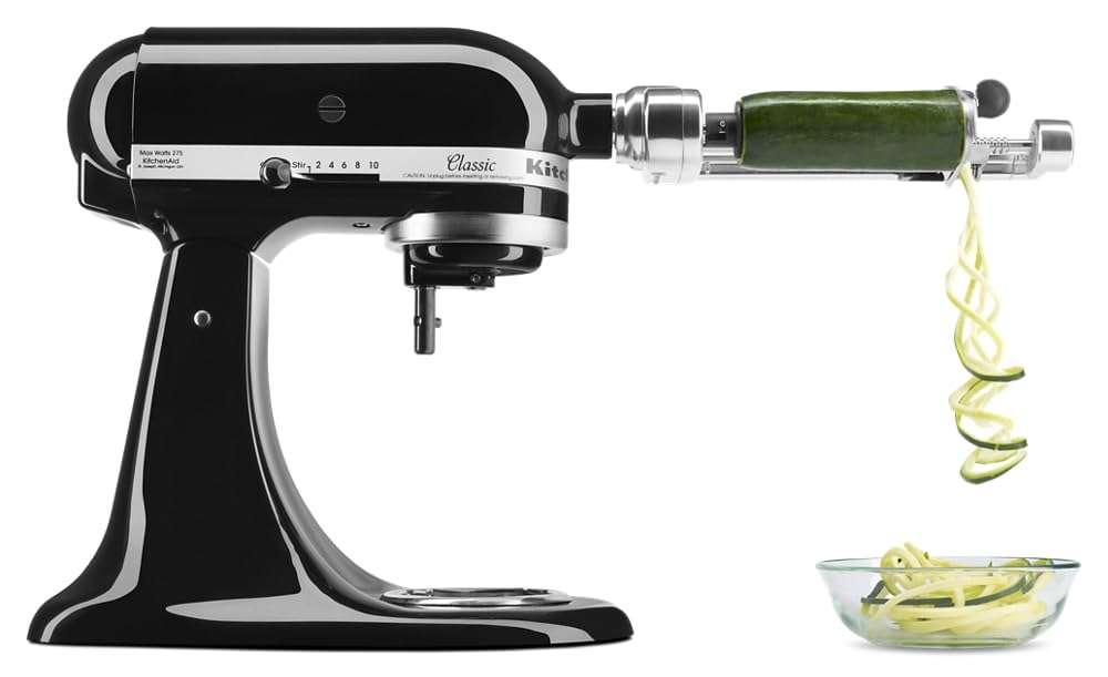 KitchenAid Classic Series 4.5 Quart Tilt-Head Stand Mixer K45SS, Onyx Black - Image 4