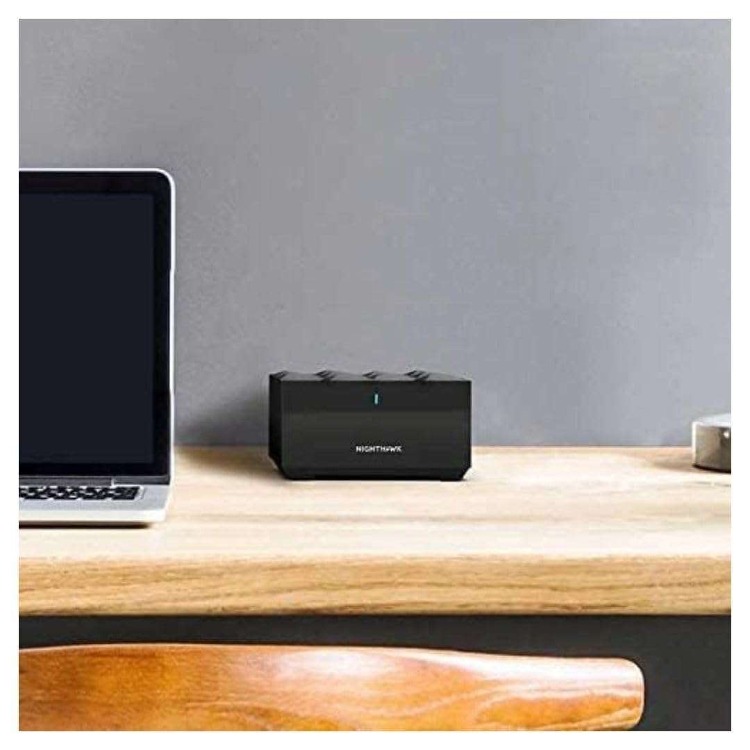 Netgear Nighthawk Whole Home Mesh WiFi 6 System, 3-Pack , BLK (Renewed) - Image 4