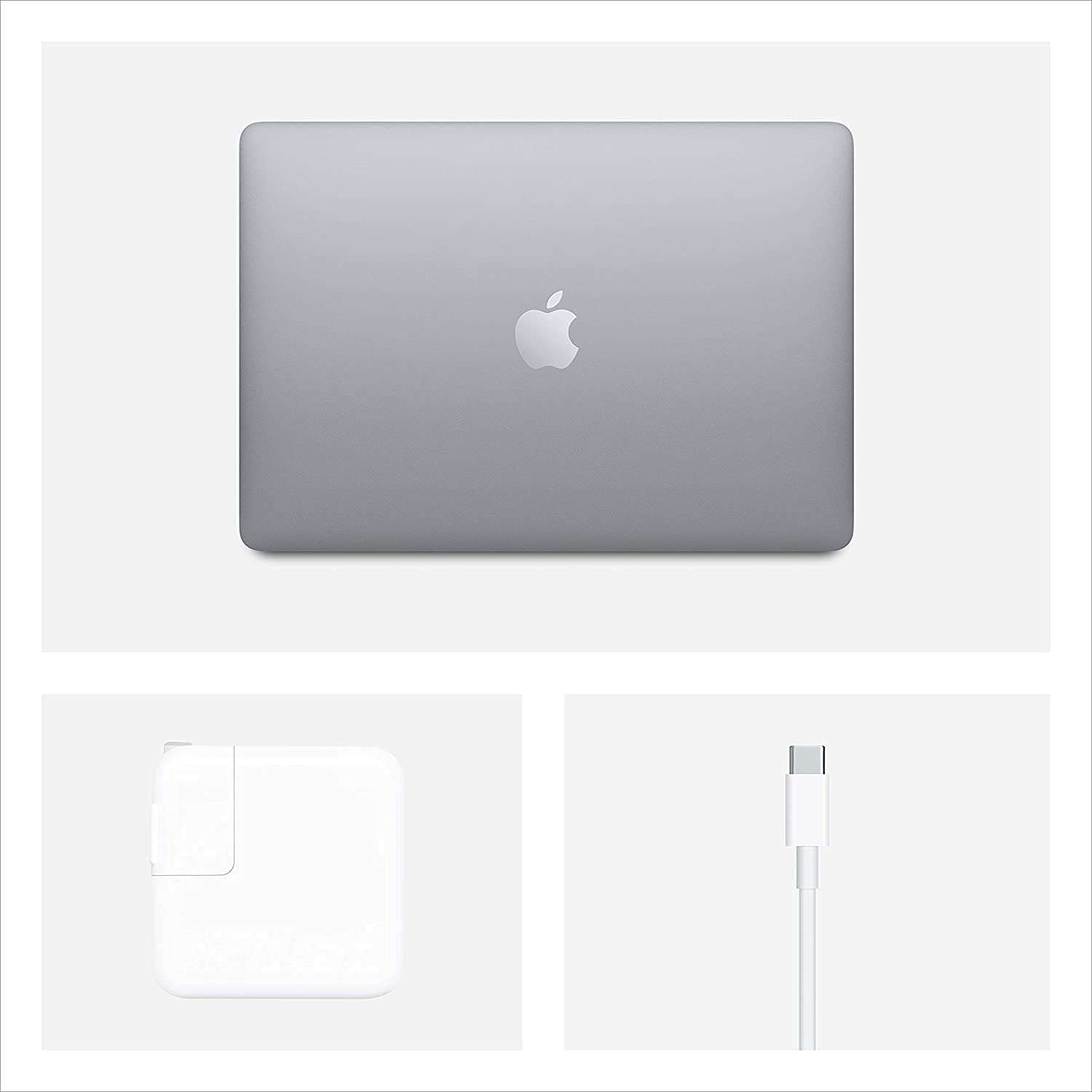 Apple 2020 MacBook Air with 1.1GHz Intel Core i3, 13-inch, 8GB RAM, 128GB SSD Storage Space Gray (Renewed) - Image 7