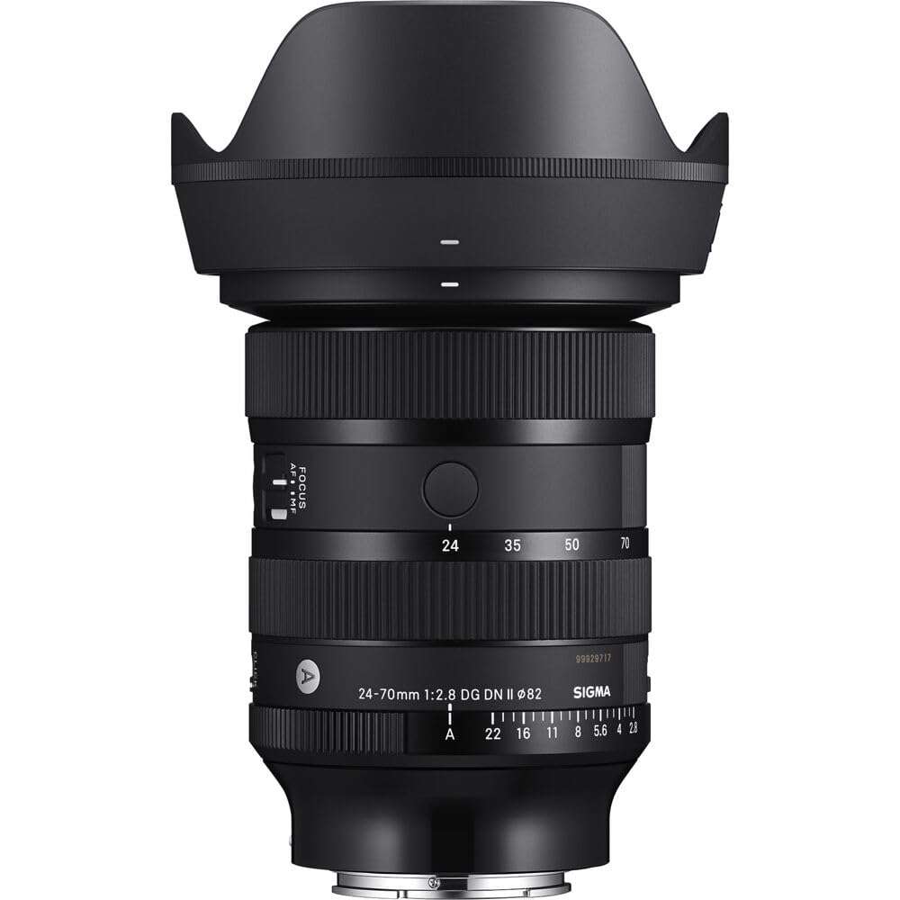 Sigma 24-70mm f/2.8 DG DN II Art Lens (Sony E) + Cleaning Kit + Lens Filter Kit 82MM - Image 2