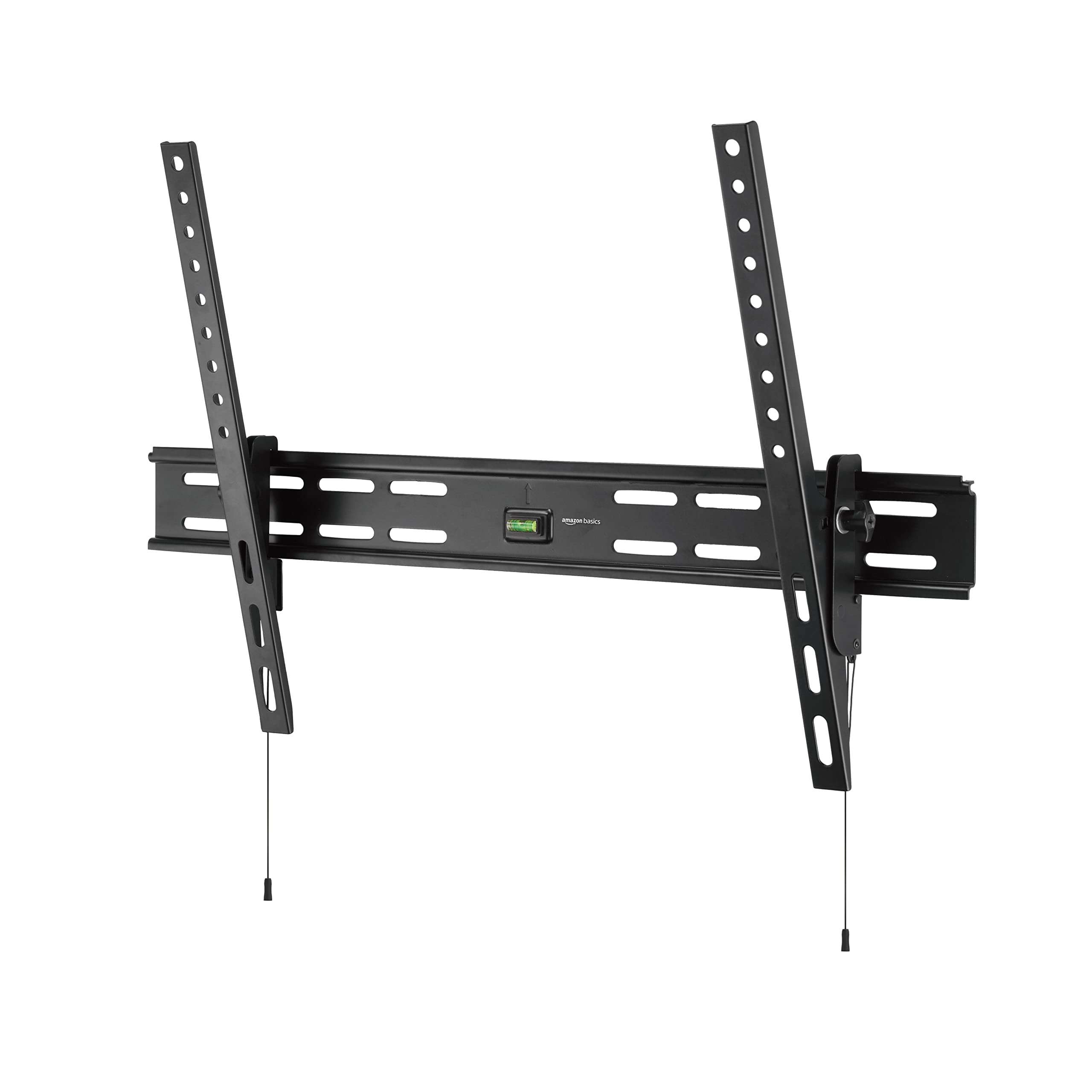 Amazon Basics Heavy-Duty Tilting TV Wall Mount for 37" to 80" TVs up to 120 lbs, Black - Image 1