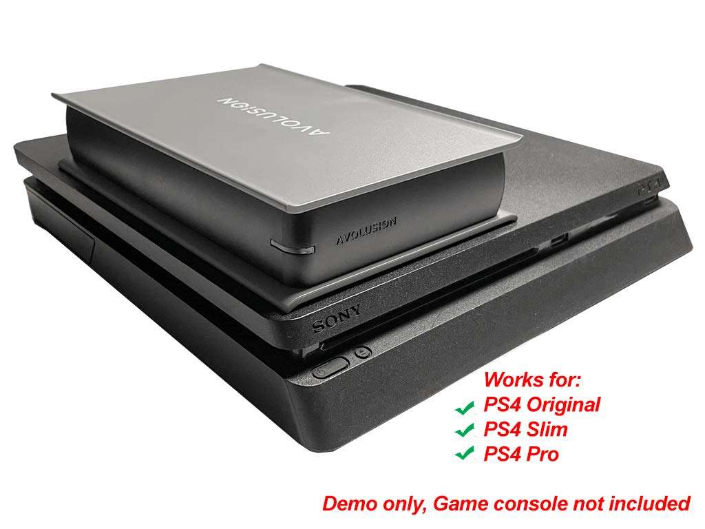 Avolusion PRO-5X Series 8TB USB 3.0 External Gaming Hard Drive Works for PS4 Original, Slim & Pro (Grey) (Renewed) - Image 5