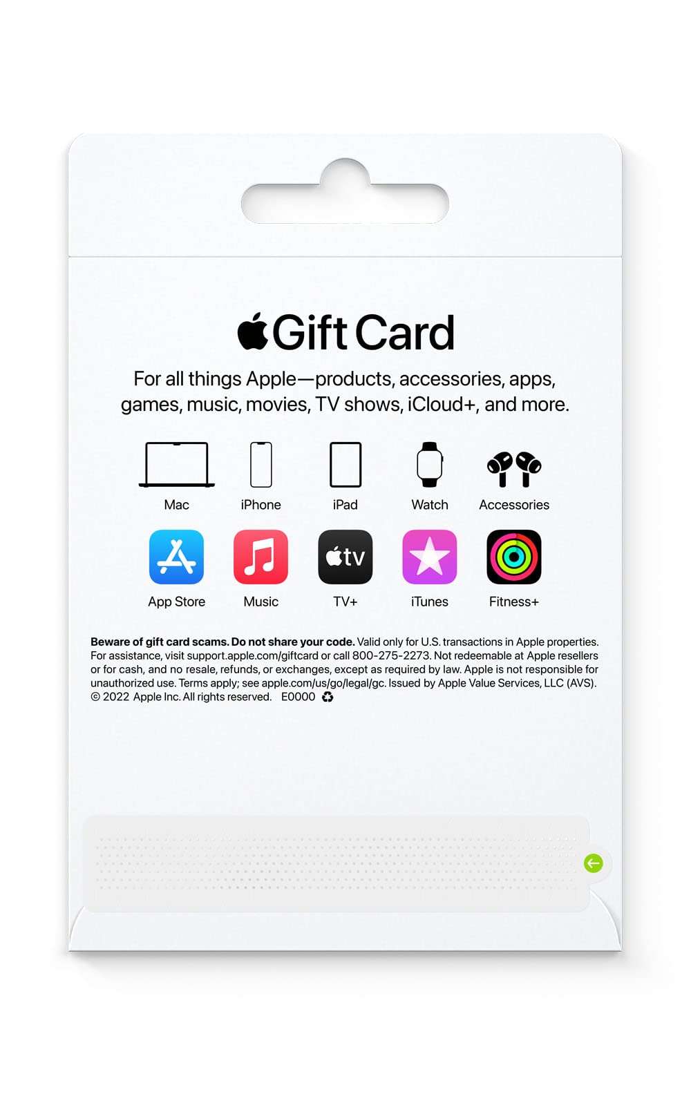 Apple Gift Card - App Store, iTunes, iPhone, iPad, AirPods, MacBook, accessories and more - Image 2