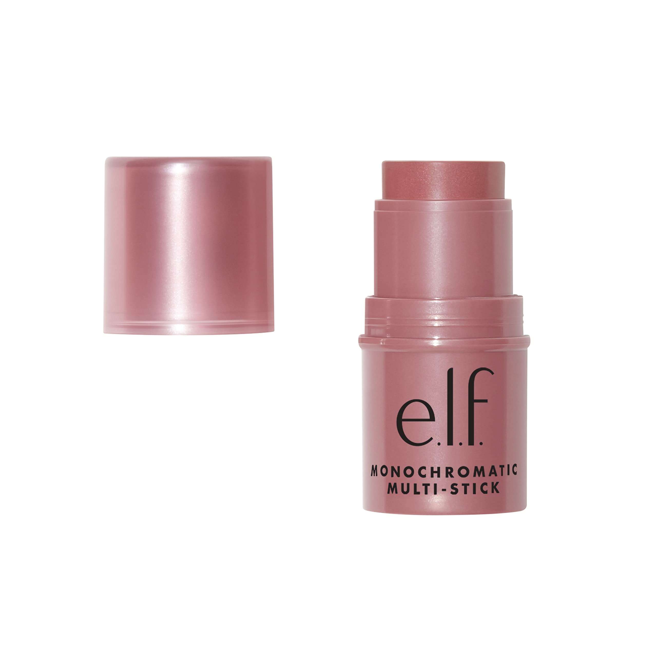 e.l.f. Monochromatic Multi Stick, Creamy, Lightweight, Versatile, Luxurious, Adds Shimmer, Easy To Use On The Go, Blends Effortlessly, Sparkling Rose, 0.17 Oz - Image 1