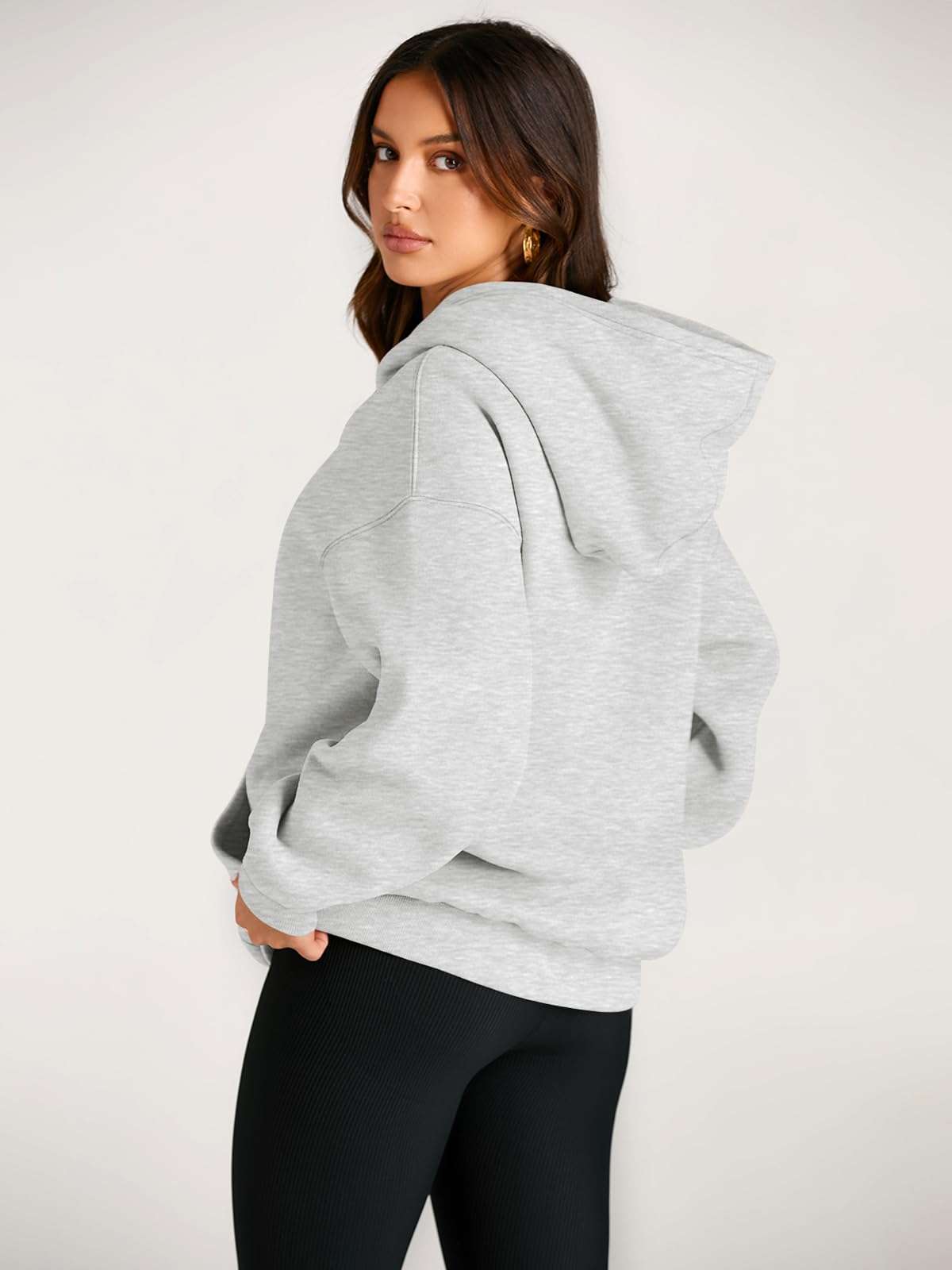 Trendy Queen Womens Oversized Hoodies Fleece Sweatshirts Fall Fashion 2025 Pullover Sweaters Winter Clothes - Image 4