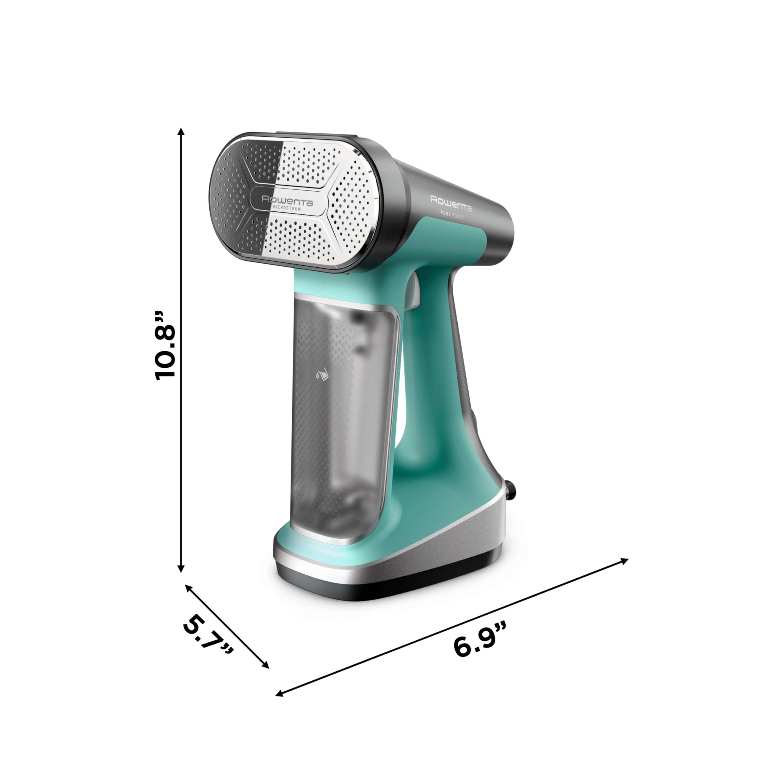 Rowenta Handheld Steamer for Clothes, Pure Force 2in1 Steamer & Iron, 1875W, Vertical/Horizonal Steaming & Ironing, Lightweight, Auto-off, XL power, 1875 Watts, DR8822 - Image 2