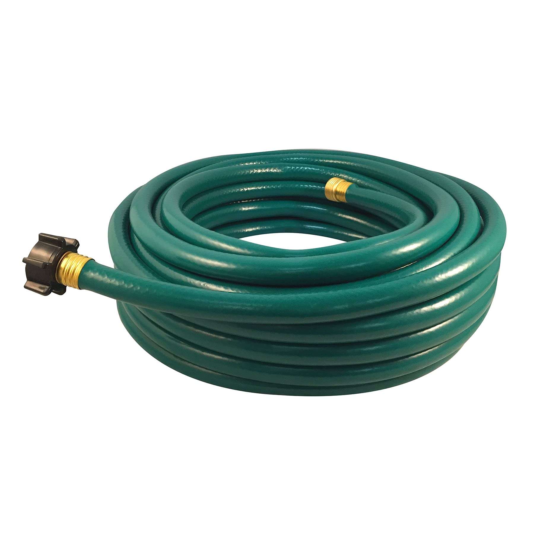 Flexon 5/8-Inch by 25-Foot Reinforced Garden Hose FR5825, 25ft, Green - Image 2