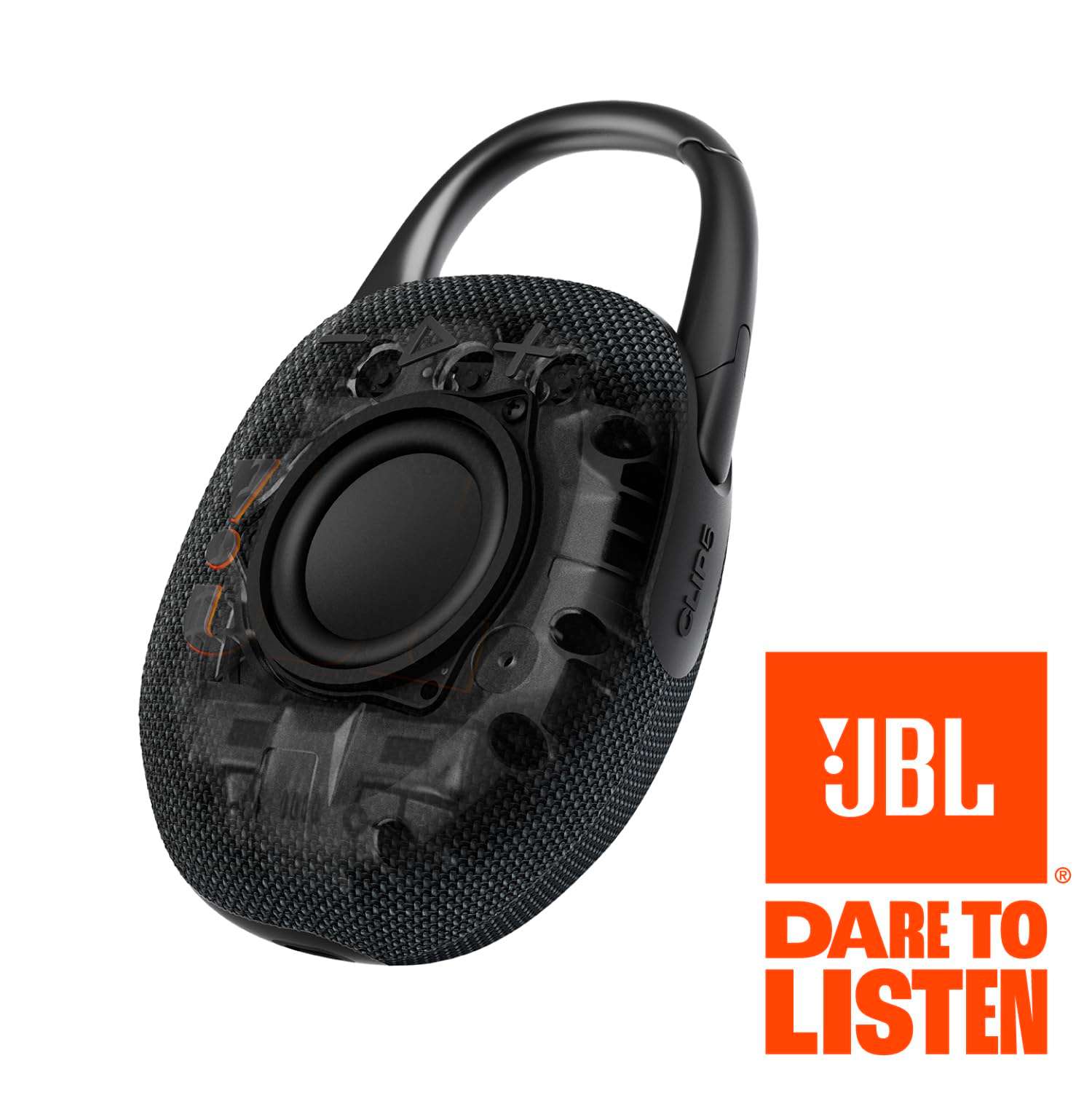 JBL Clip 5 - Ultra-Portable, Waterproof & Dustproof Bluetooth Speaker, Big Pro Sound with Punchy bass, Integrated Carabiner, Up to 12 Hours of Play, Made in Part with Recycled Materials (Purple) - Image 7