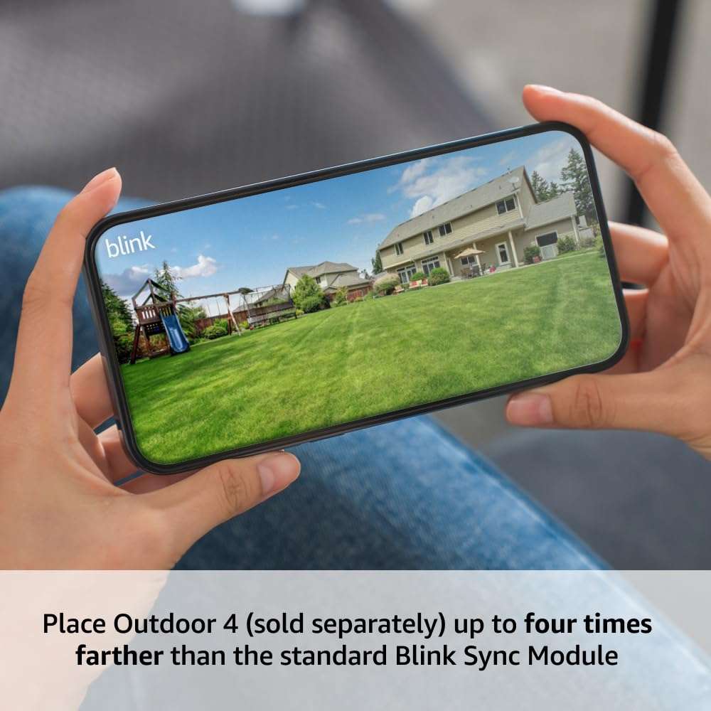 Blink Sync Module XR (newest model) — System hub for all Blink devices, go up to 400 feet from your home with extended range for Outdoor 4 - Image 2