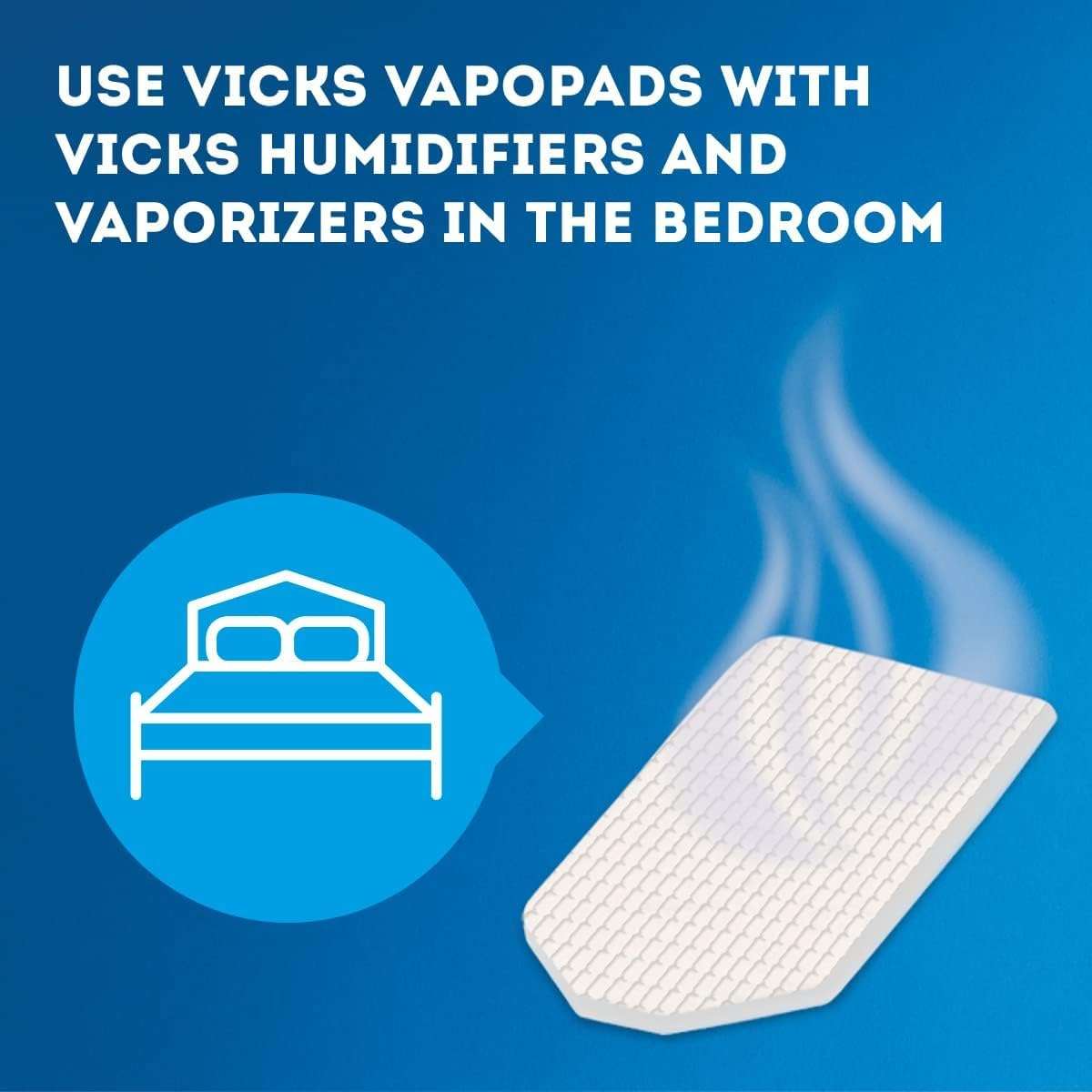 Vicks VapoPads– Soothing Menthol Vapor Pads for Vicks Humidifiers, Vaporizers, Waterless Vaporizers, and Plug-Ins, VSP-19, 6 Count (Pack of 1) - Image 7