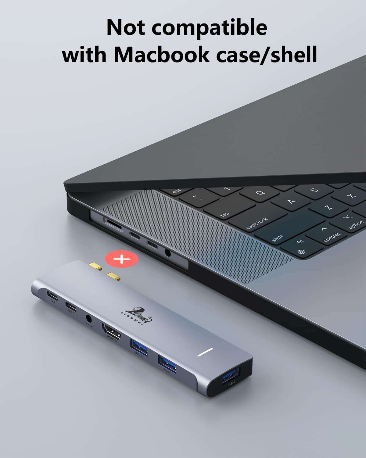 USB C Hub Adapter for MacBook Pro/Air M1M2M3 2022 2021 2020 13"15"16",Multiport MacBook Adapter MacBook Accessories with 4K HDMI,3USB3.0,Audio,100W Thunderbolt-Enabled USB-C,Support MagSafe 3 Charging - Image 6