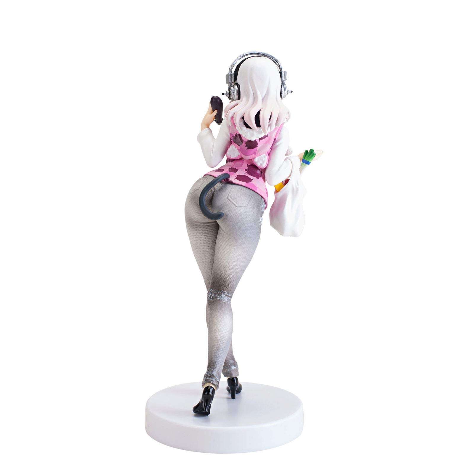 Furyu 7" Nitro Super Sonic: 10th Anniversary Figure Super Sonico-san Figure (Pink Version) - Image 3