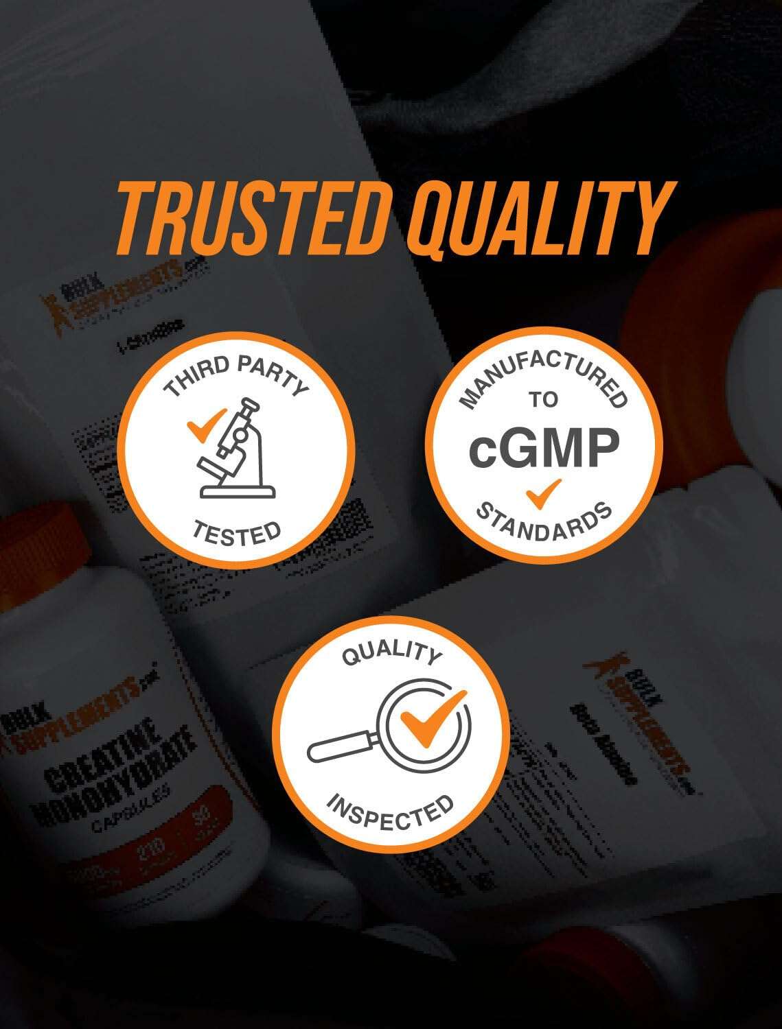 BulkSupplements.com Creatine Monohydrate Powder - Micronized Creatine Powder, Unflavored - Pure & Gluten Free, 5g (5000mg) per Servings, 500g (1.1 lbs) (Pack of 1) - Image 5