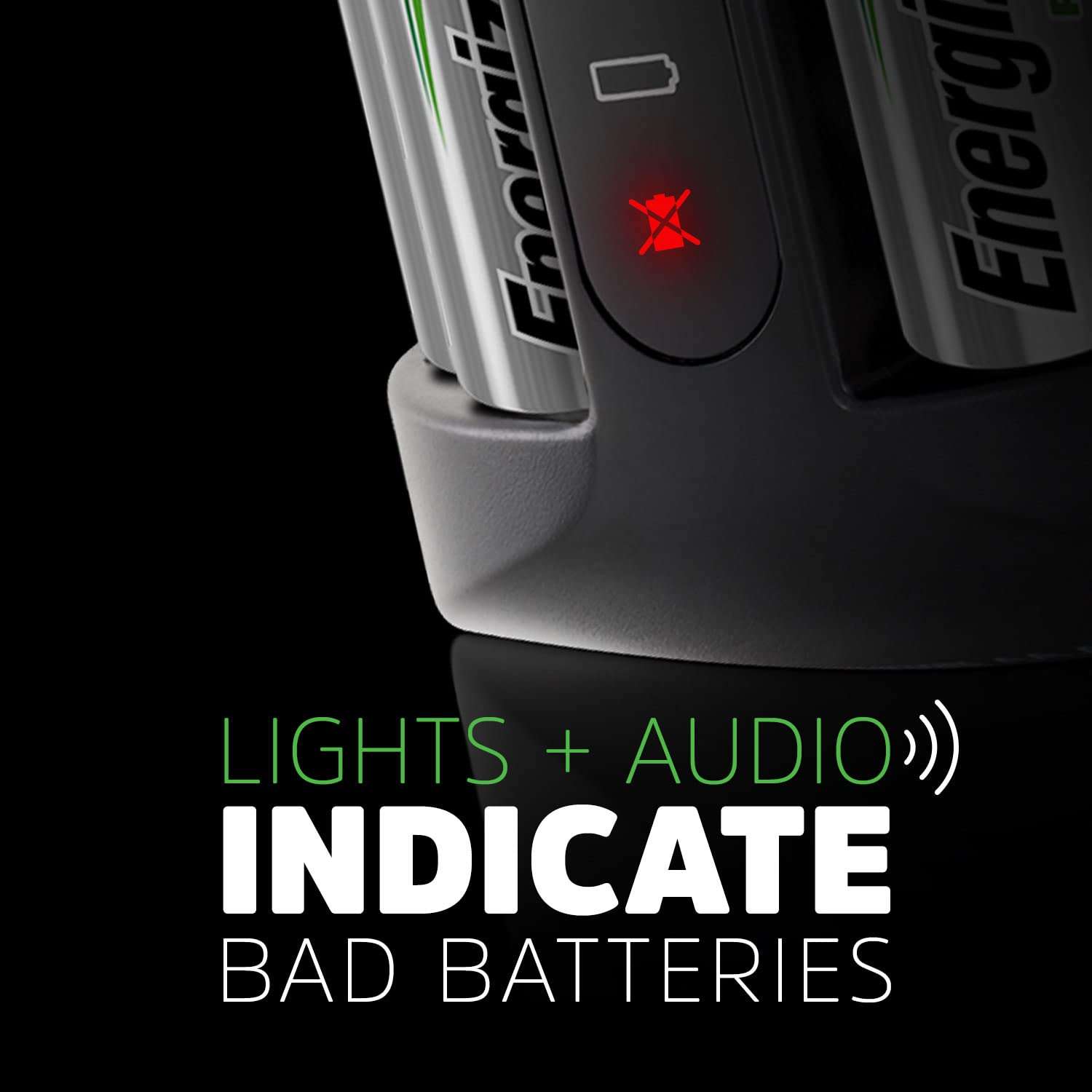 Energizer Recharge Pro Rechargeable AAA and AA Battery Charger With 4 NiMh Rechargeable AA Batteries, Provides a Full Charge in 3 Hours - Image 6