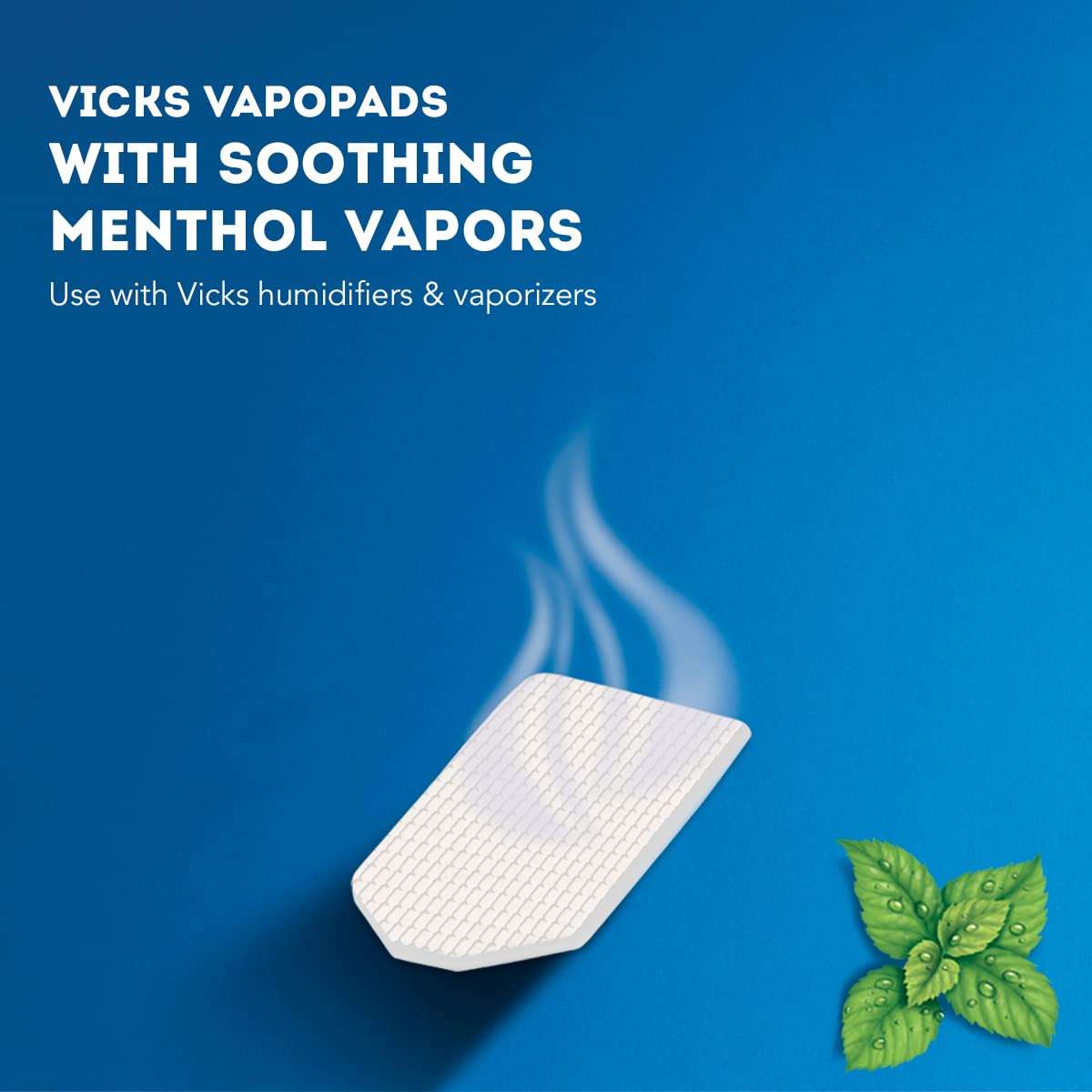 Vicks VapoPads– Soothing Menthol Vapor Pads for Vicks Humidifiers, Vaporizers, Waterless Vaporizers, and Plug-Ins, VSP-19, 6 Count (Pack of 1) - Image 6