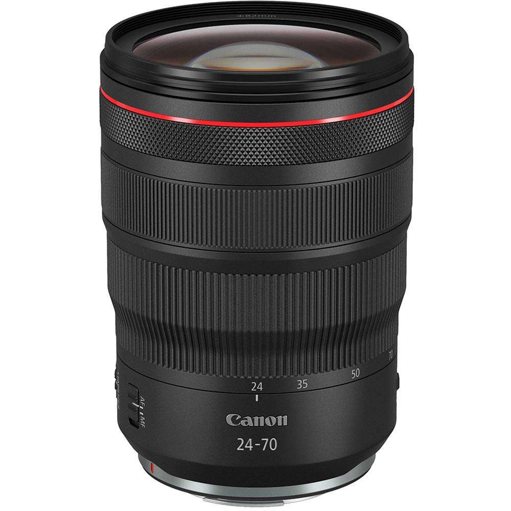 Canon RF24-70mm F2.8 L is USM Lens, Standard Zoom Lens, Compatible with EOS R Series Mirrorless Cameras, Black - Image 1