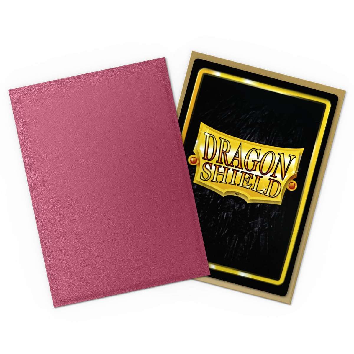 Dragon Shield | Matte Dual Standard Size Card Sleeves | 100 CT - Smooth & Tough Premium TCG Sleeves - Compatible with Pokemon, Flesh & Blood, One Piece & Magic The Gathering | Red/Gold - Image 3
