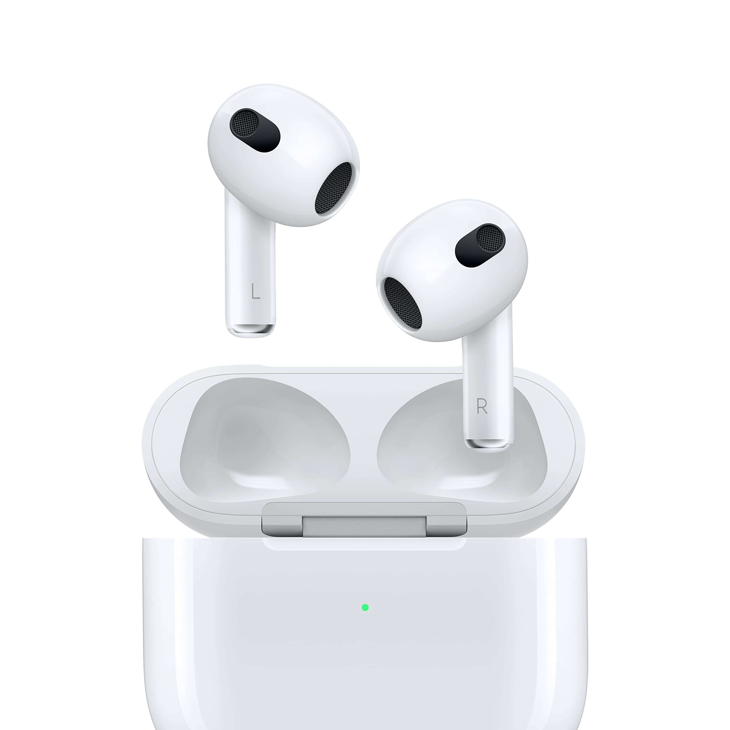 Apple AirPods with Lightning Charging Case (3rd Generation) (Renewed) - Image 1