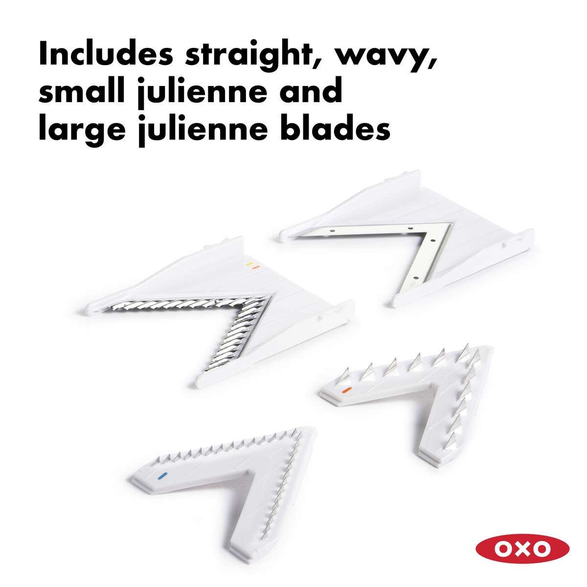 OXO Good Grips V-Blade Mandoline Slicer, White (1155700) - Image 3