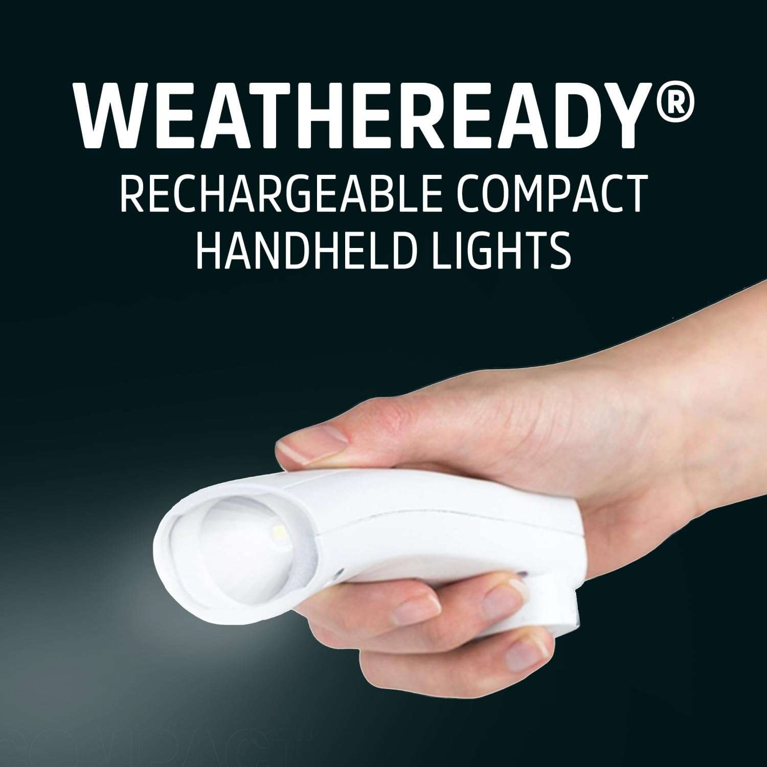 Energizer Weatheready Rechargeable Flashlights for Home, Pack of 3, Emergency Flashlight for Hurricane Supplies, Survival Kits, Power Outages, LED Flash Light with Convenient Plug-in Design - Image 2