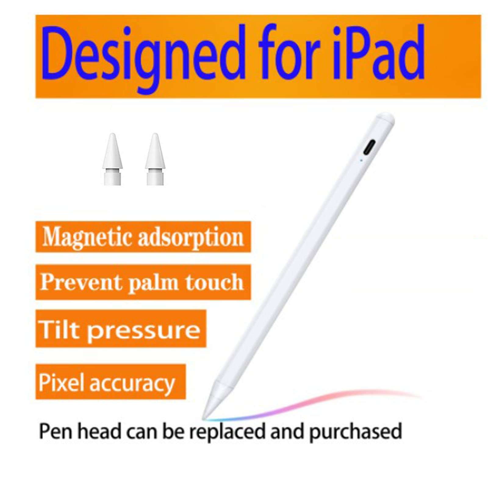 Stylus Pen for ipad with Tilt Sensitive & Palm Rejection, Active Pencil Compatible with Apple iPad Pro 11/12.9 Inch, iPad 6/7/8/9/10th Generation, iPad Air 3rd/4th, iPad Mini 5/6th Gen - Image 2