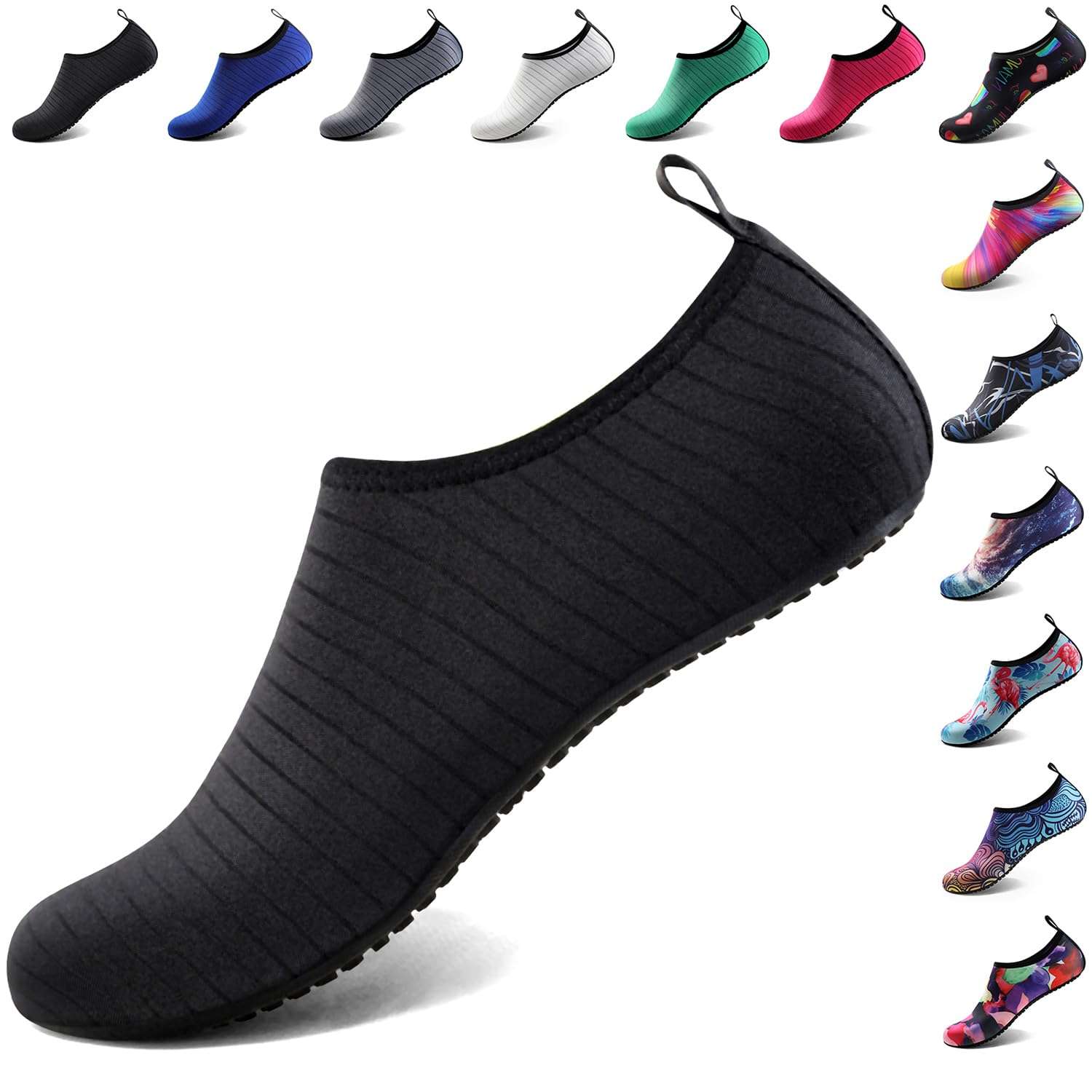Water Shoes for Women Men Quick-Dry Aqua Socks Swim Beach Barefoot Yoga Exercise Wear Sport Accessories Pool Camping Must Haves Adult Youth Size - Image 1