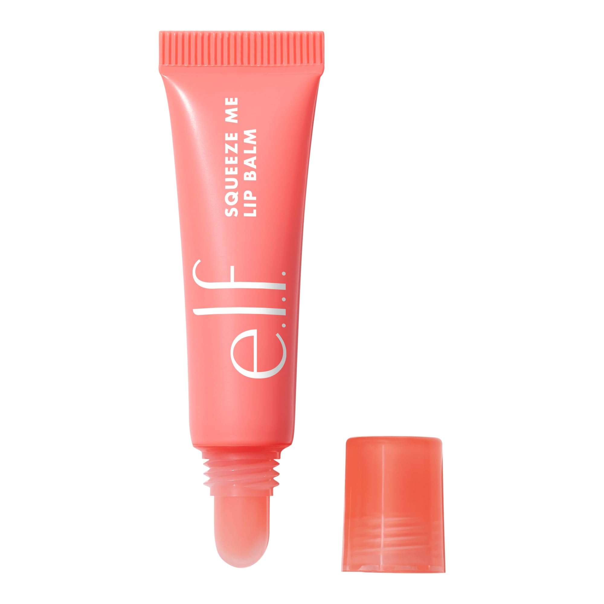 e.l.f. Squeeze Me Lip Balm, Moisturizing Lip Balm For A Sheer Tint Of Color, Infused With Hyaluronic Acid, Vegan & Cruelty-free, Strawberry - Image 1