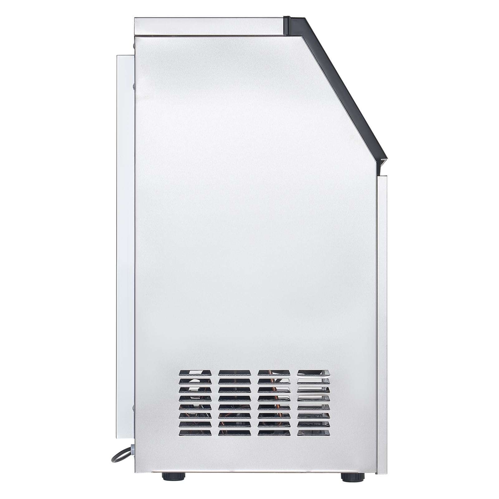 VEVOR Commercial Ice Maker, 100lbs/24H Ice Maker Machine with 28lbs Storage Capacity, 40 Ice Cubes in 15 Minutes, Freestanding Ice Maker for Bar Home Office Restaurant, LED Display, Self-Cleaning - Image 11