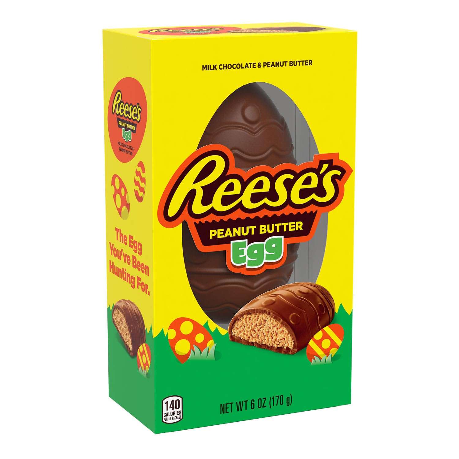 REESE'S Milk Chocolate Peanut Butter Egg, Easter Candy Gift Box, 6 oz - Image 4