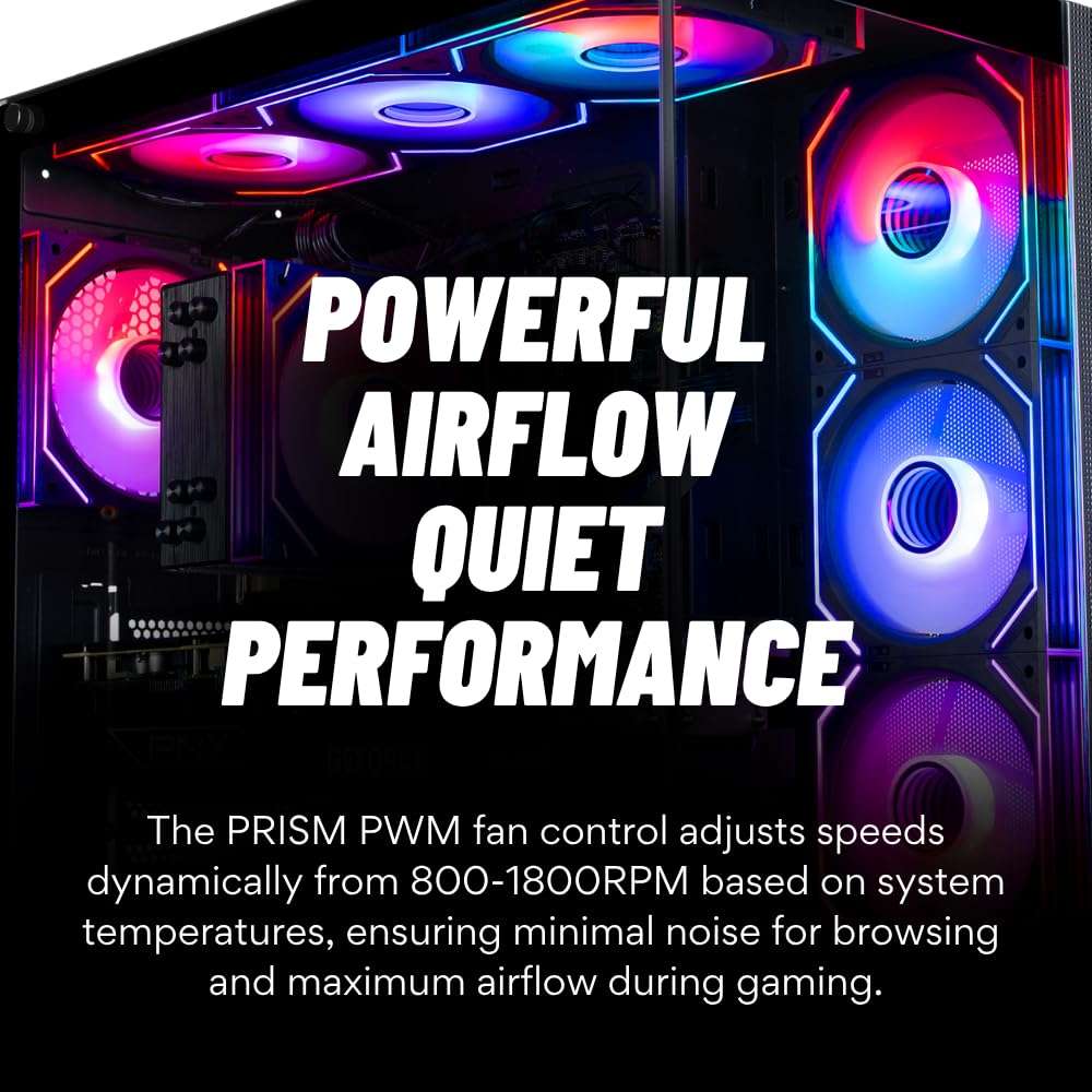 Panorama XL RTX 5090 Gaming Desktop - Intel Core i9-14900KF, 192GB DDR5 RAM, 4TB NVMe Gen4 SSD, 12TB HDD, WiFi 6E, HDMI + DP, RJ45, Windows 11 Pro - Best 2024 RGB Prebuilt Computer for Gamers - Image 2