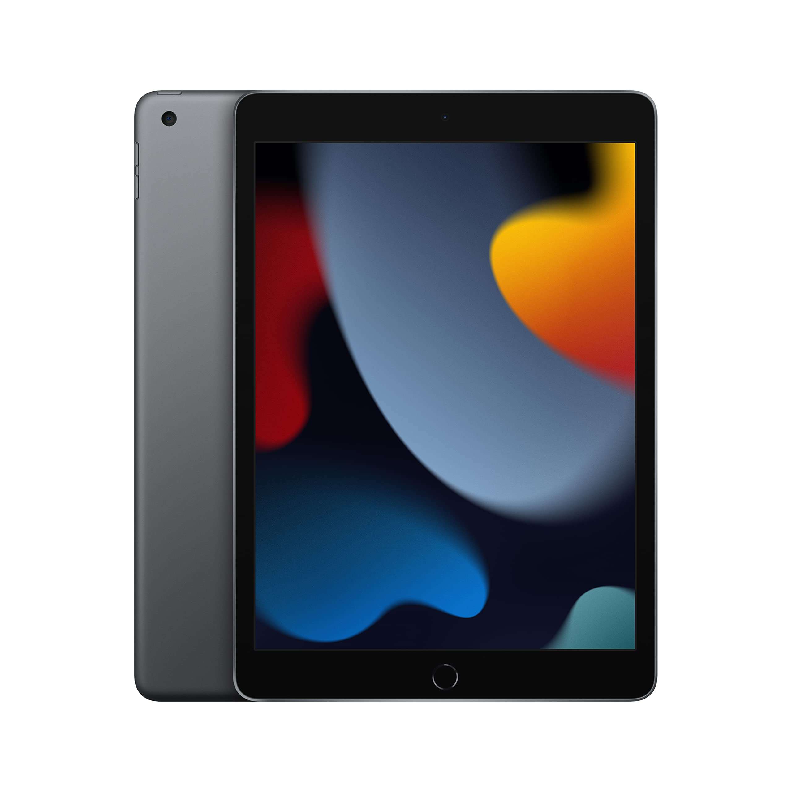 Apple iPad (9th Generation): with A13 Bionic chip, 10.2-inch Retina Display, 256GB, Wi-Fi, 12MP front/8MP Back Camera, Touch ID, All-Day Battery Life – Space Gray - Image 1