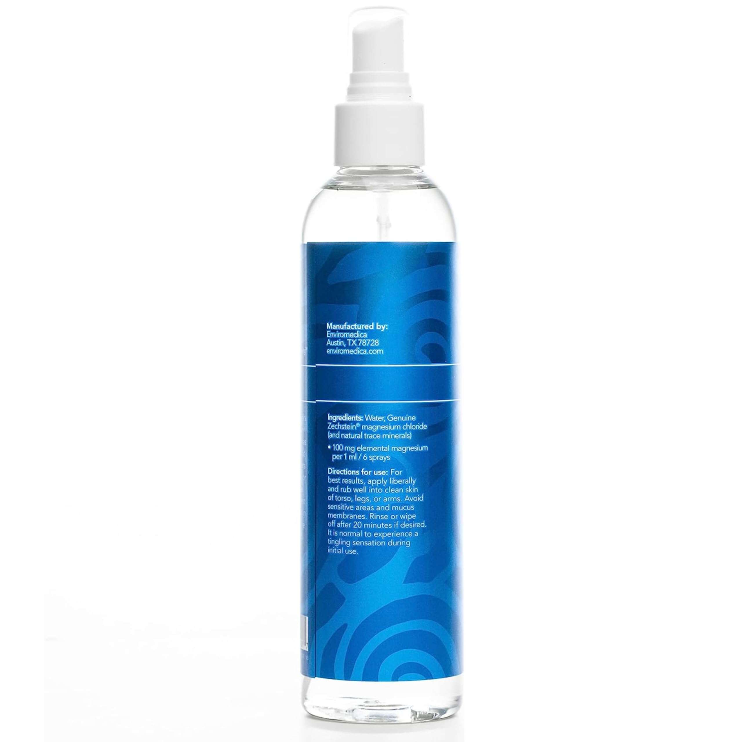 Ancient Minerals Magnesium Oil Spray Bottle of Pure Genuine Zechstein Magnesium Chloride - Topical Magnesium for Skin Application (8oz) - Image 6