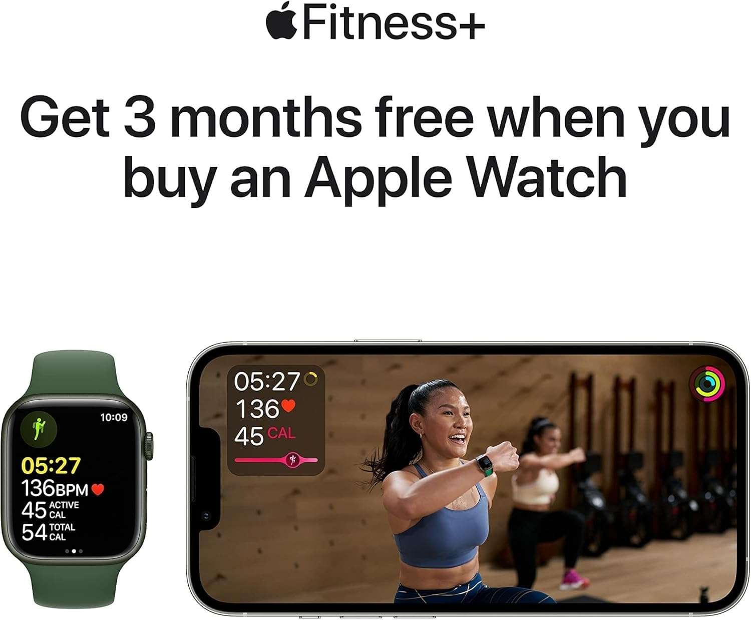 Apple Watch Series 7 (GPS, 45mm) Starlight Aluminum Case with Starlight Sport Band, Regular (Renewed) - Image 4