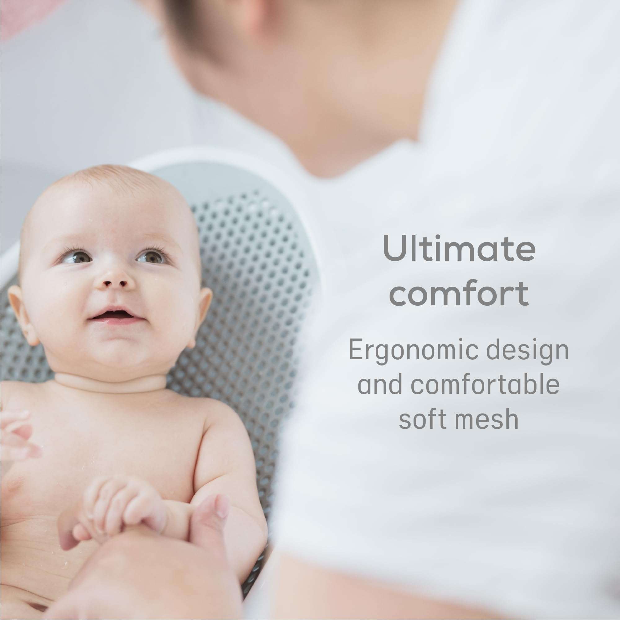 Angelcare Baby Bath Support (Gray) | Ideal for Babies Less Than 6 Months Old - Image 6