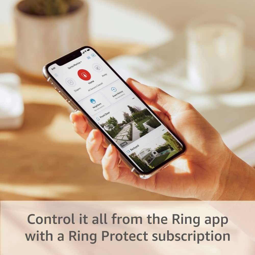 Ring Alarm 14-Piece Kit – Wireless Smart Home Security System | Expandable | Easy Setup | Mobile App Control | 24/7 Professional Monitoring | Alexa Compatible - Image 3