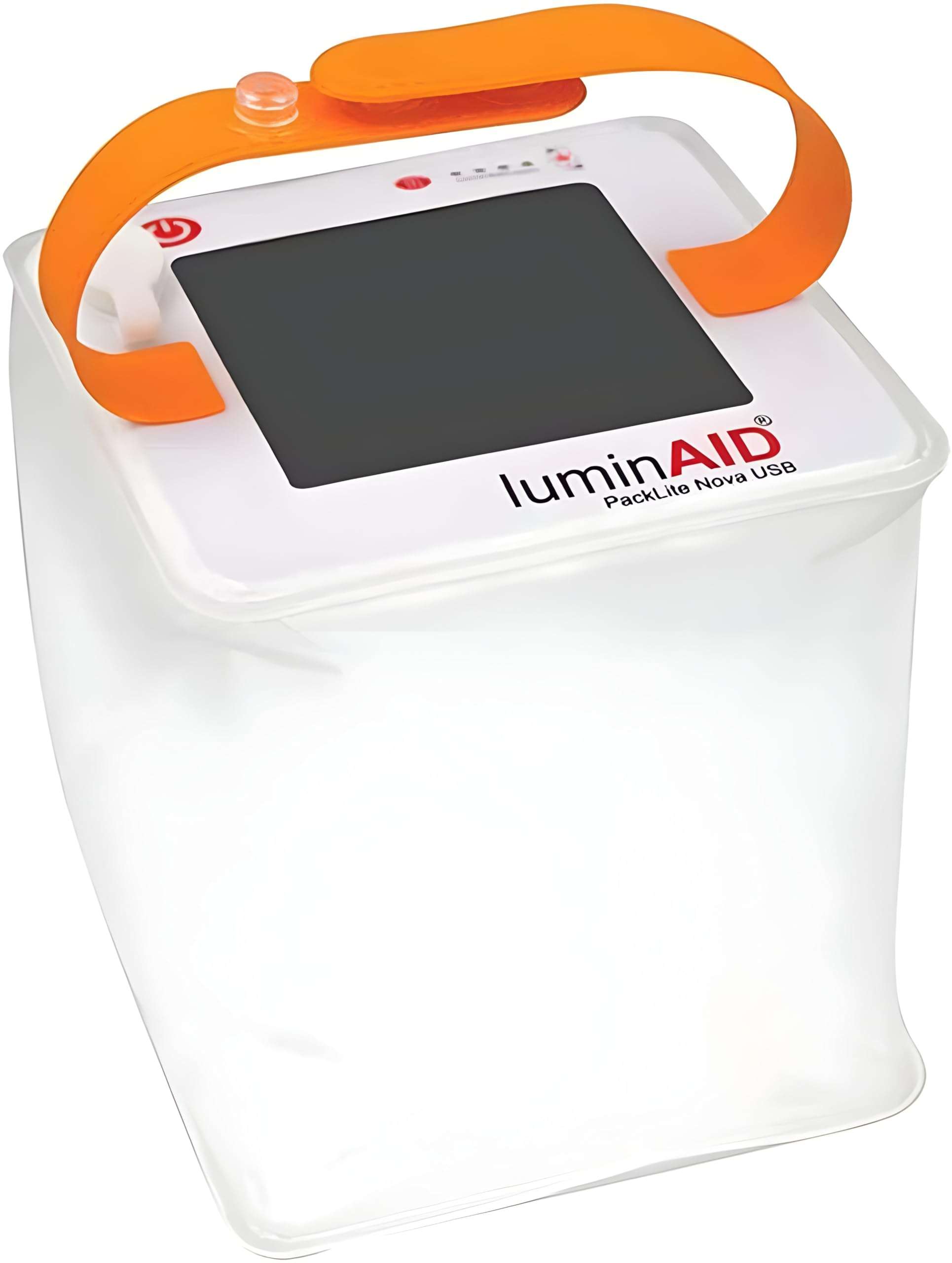 LuminAID Solar Camping Lantern - Inflatable LED Lamp Perfect for Camping, Hiking, Travel and More - Emergency Light for Power Outages, Hurricane, Survival Kits - As Seen on Shark Tank - Image 1