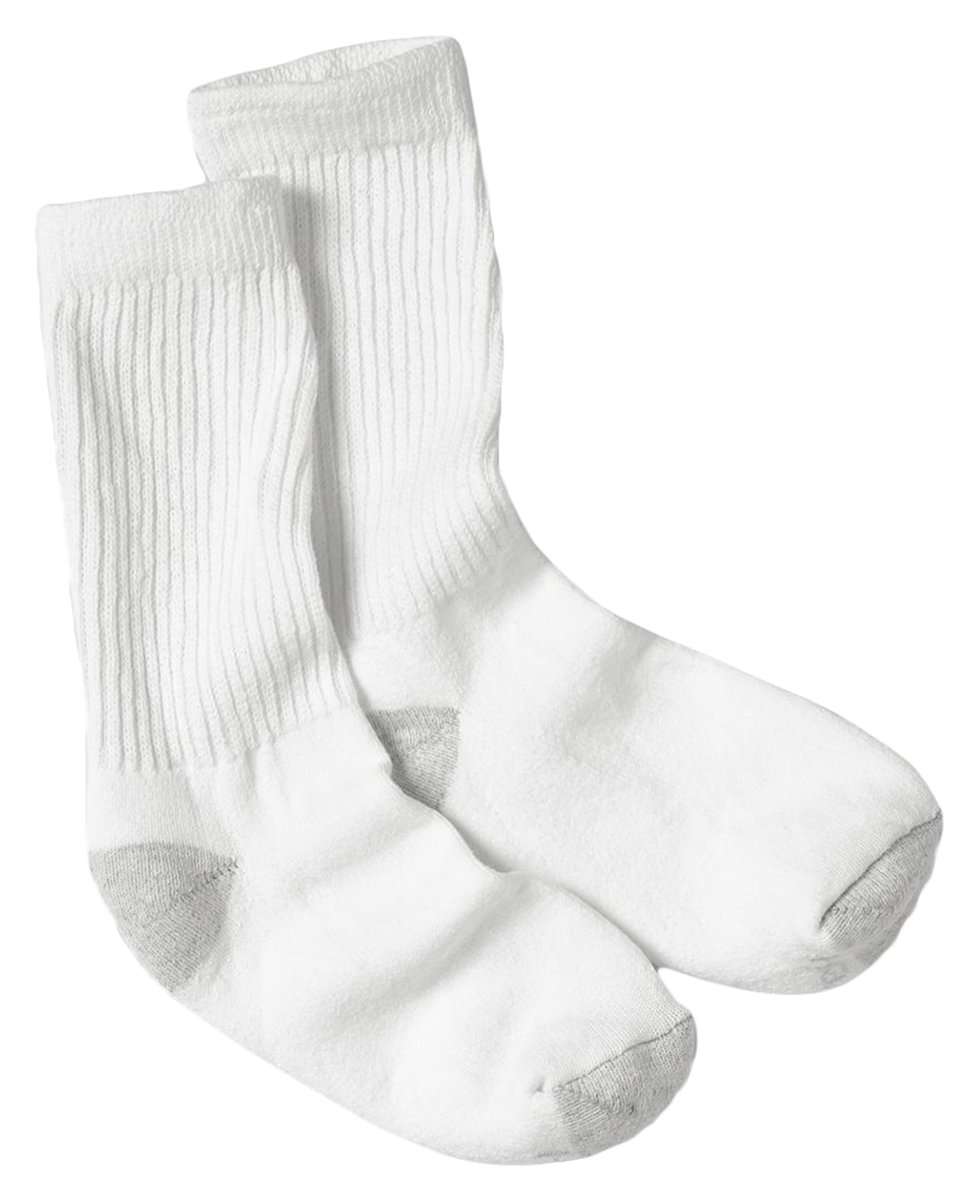 Hanes womens Socks Value Pack, Crew Soft Moisture-wicking Socks, Available in 10 and 14-packs - Image 1