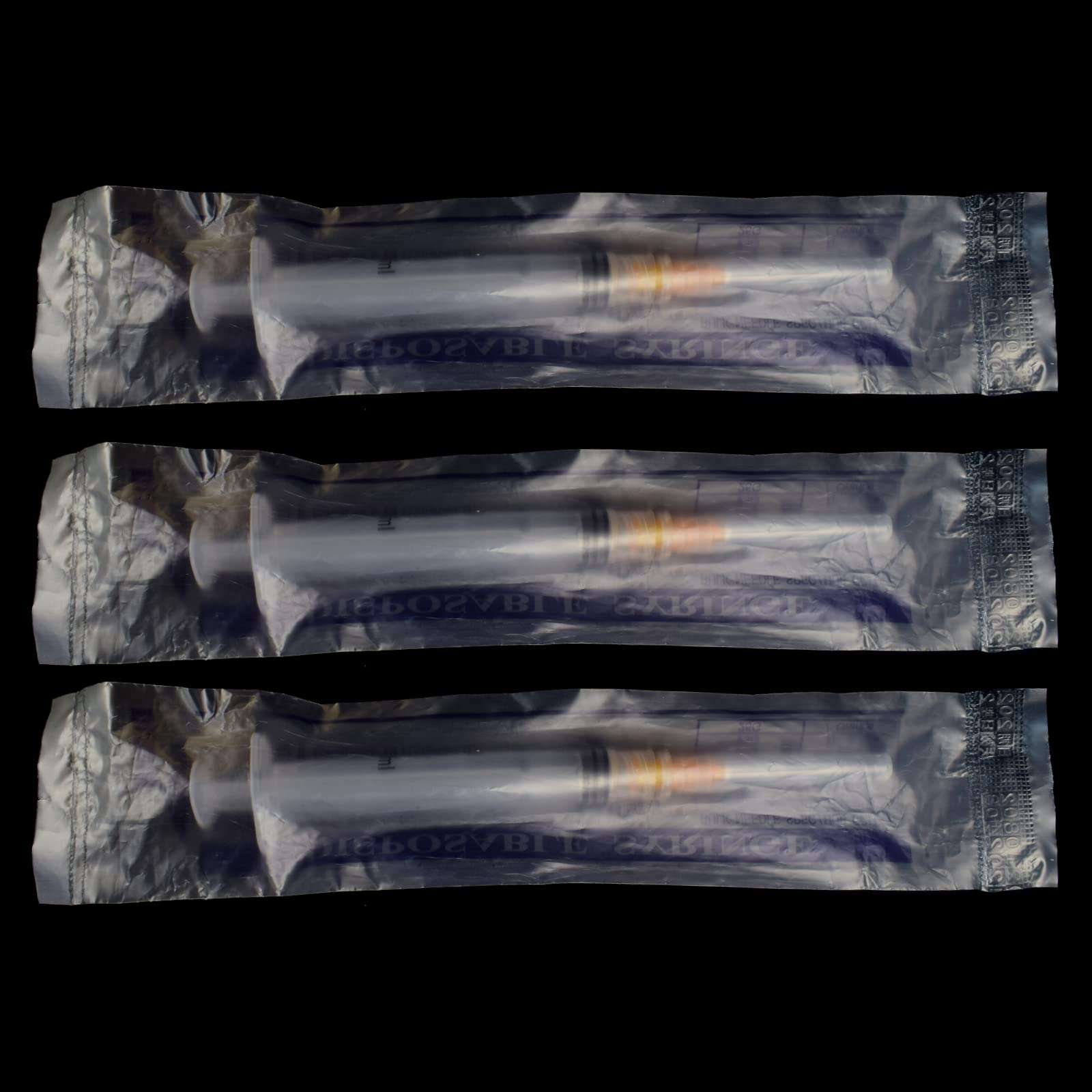 Gesanghua 100 Pack 2.5ml with 25 Gauge 1 Inch Luer Lock syring, Individually Wrapped - Image 3