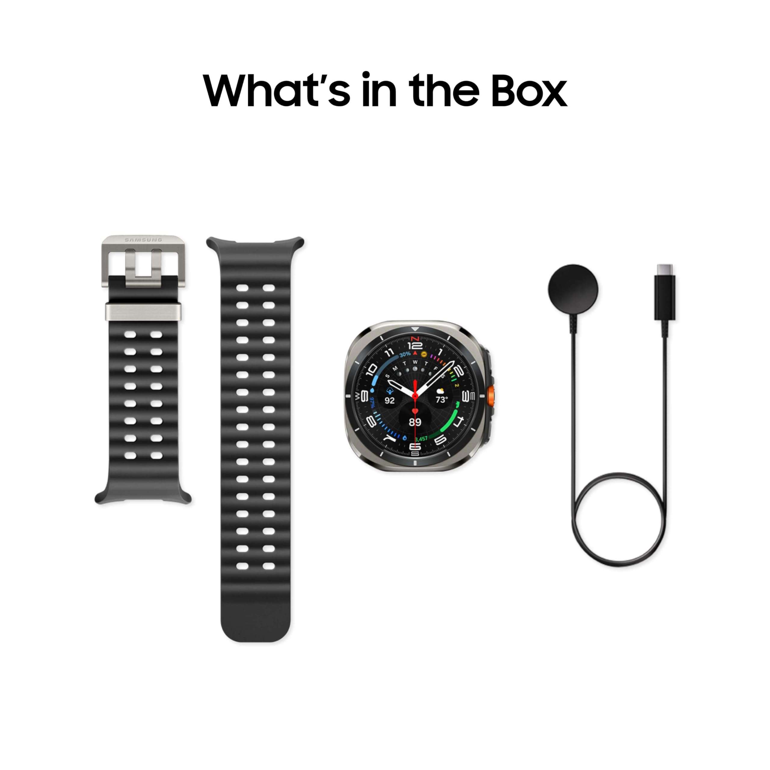 Samsung Galaxy Watch Ultra (2024) 47mm LTE AI Smartwatch w/Energy Score, Wellness Tips, Heart Rate Tracking, Sleep Monitor, Fitness Tracker, GPS,Titanium Silver [US Version, 1Yr Manufacturer Warranty] - Image 3
