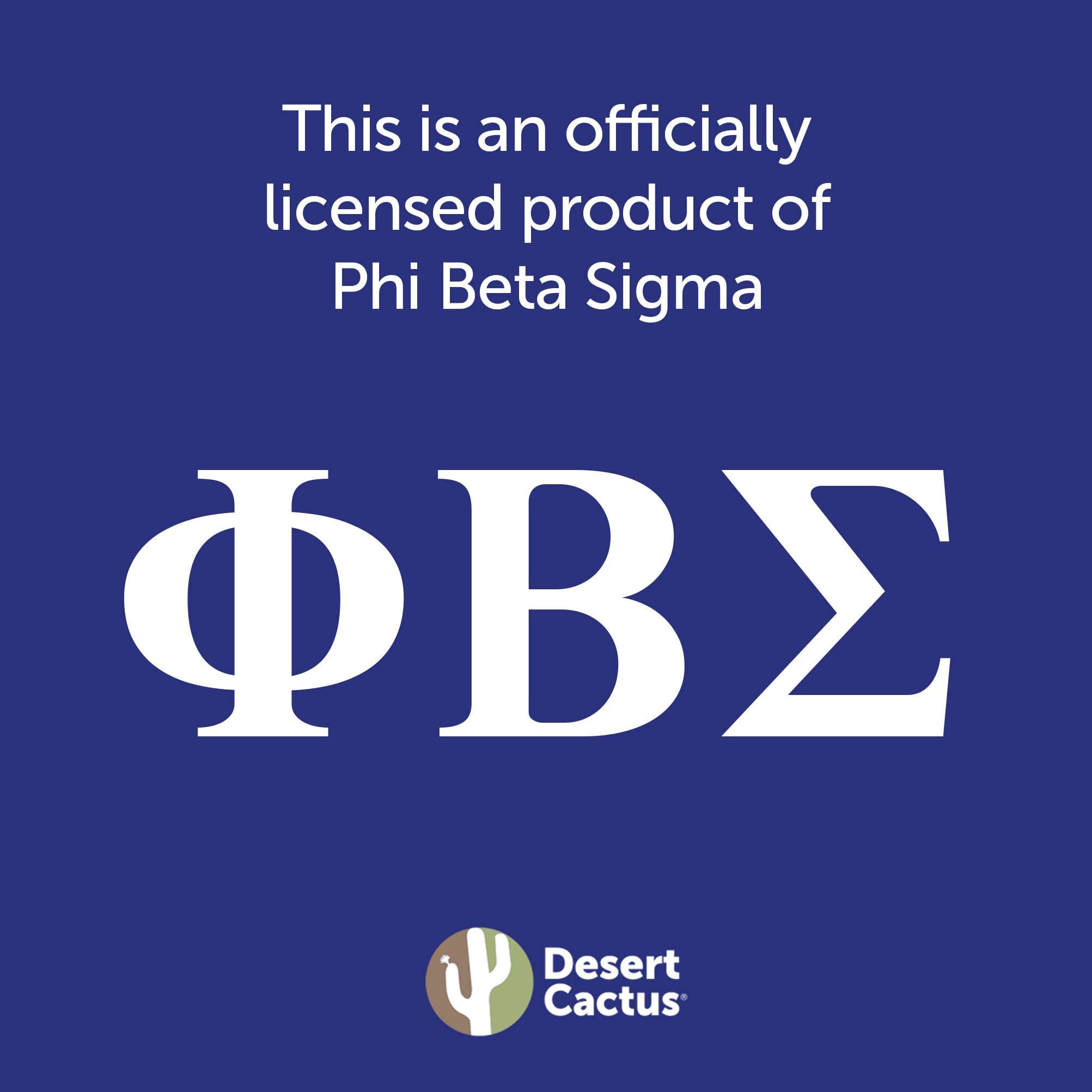 Desert Cactus Phi Beta Sigma Fraternity 4.85 inch Embroidered Appliqué Sew or Iron On Greek Blazer Jacket Pants Bag Sigma (4.85 Crest Patch) Multicolored - Image 4