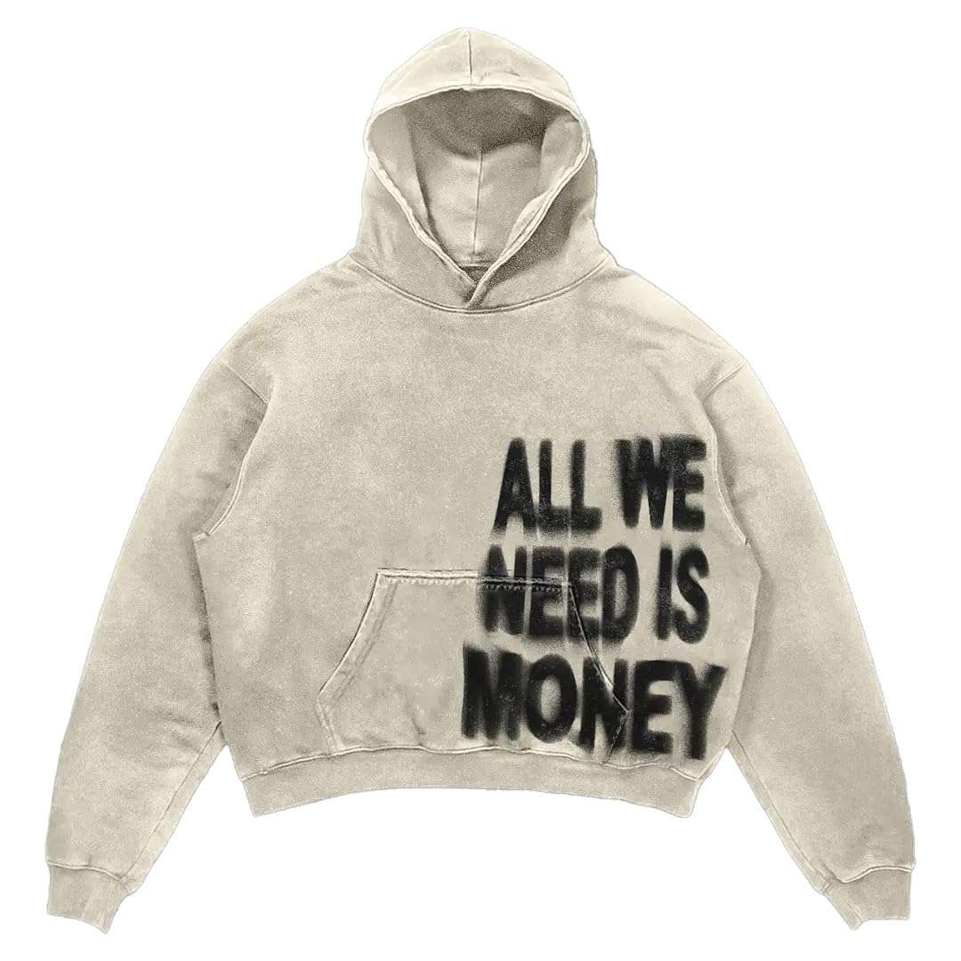 Dynict Unisex Y2K Colorful Sweatshirt Hip Hop Letter Print Oversize Hoodie Casual Baggy Harajuku Gothic Pullover Hoodie - Image 1