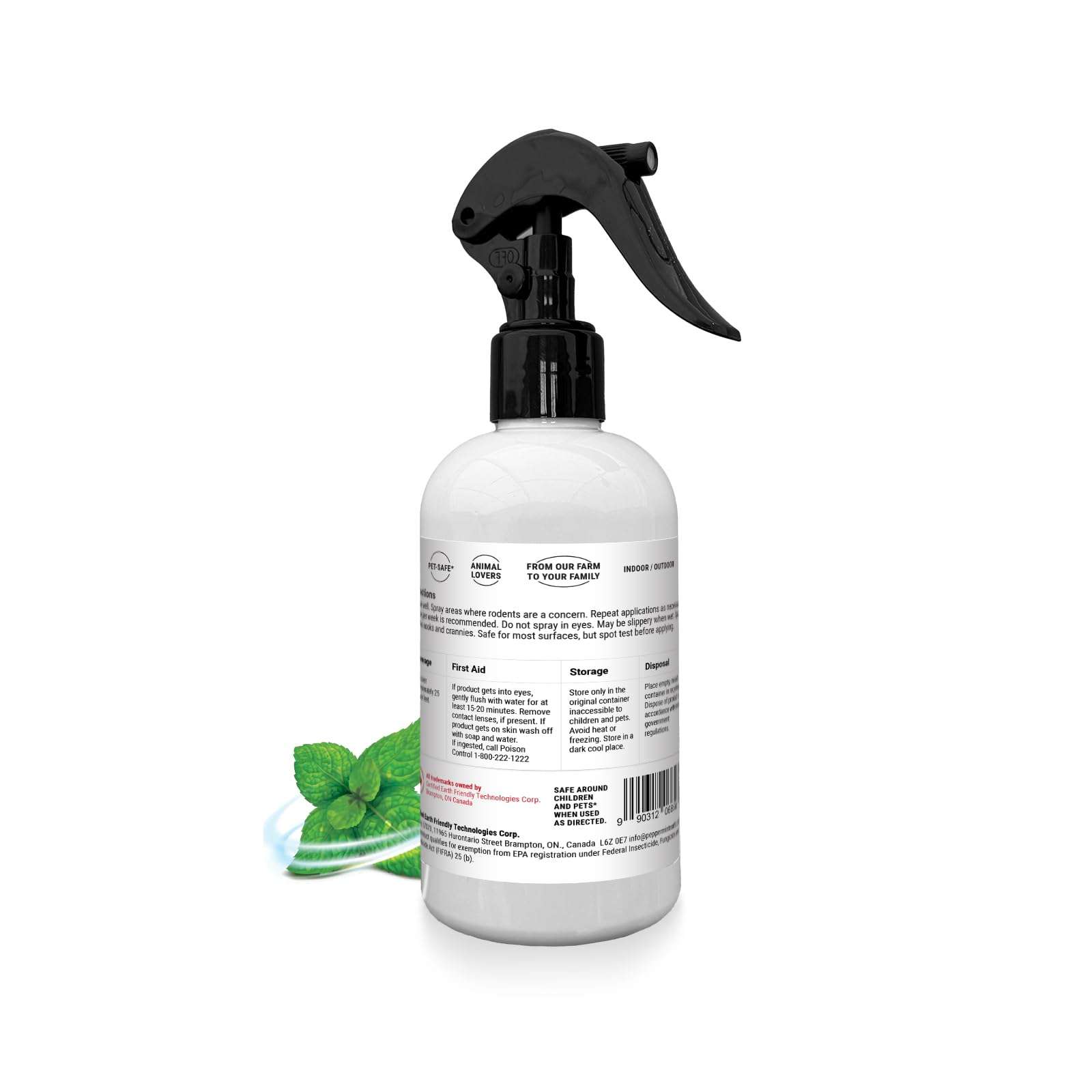 Powermint 8 Oz Peppermint Oil Rodent Vehicle Protection Spray - for Vehicle Engines and Interiors - Cars, Trucks, RVs, and Boats - Image 4