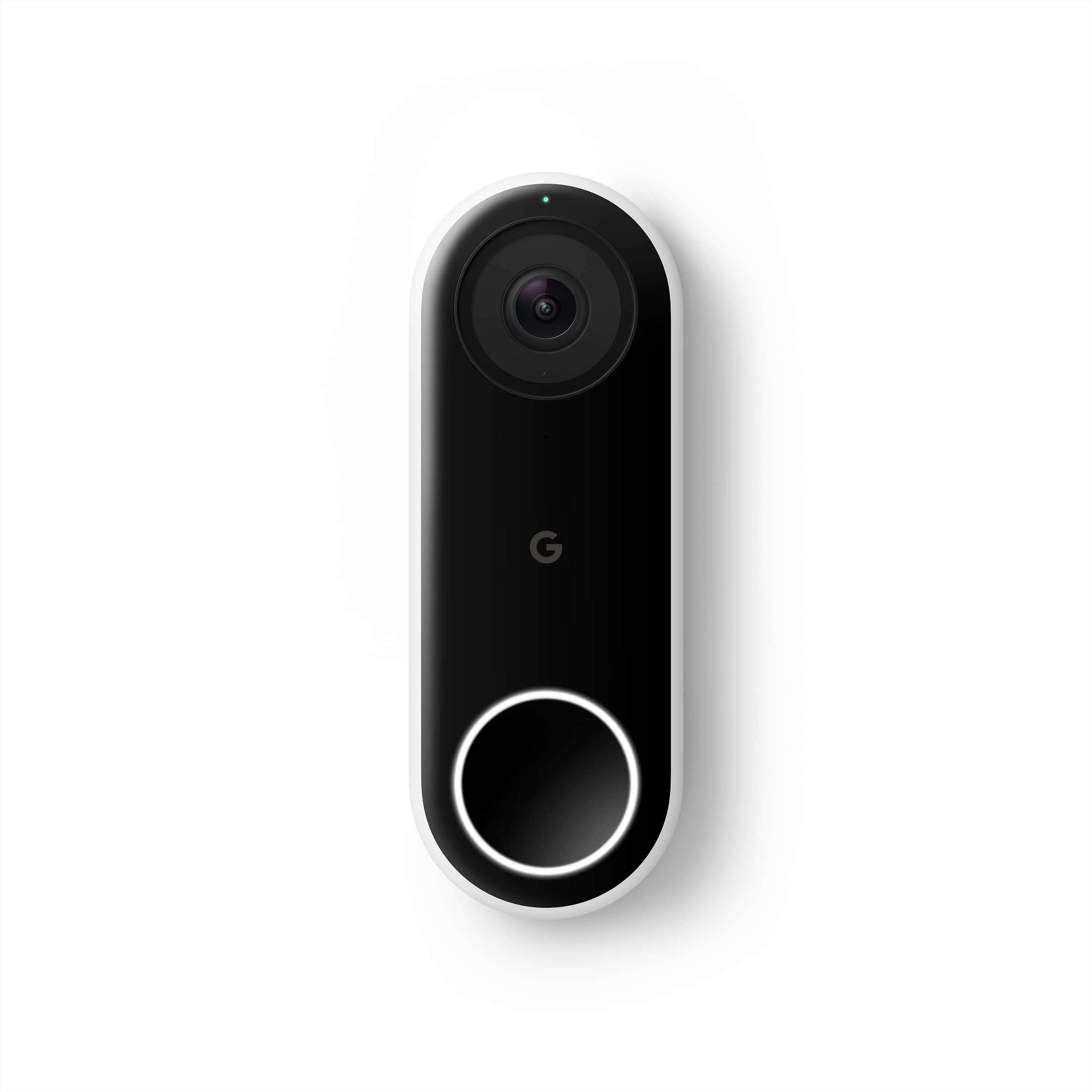 Google Nest Doorbell (Wired) - Formerly Nest Hello - Video Doorbell with 24/7 Streaming - Smart Doorbell Camera for Home with HDR Video, HD Talk and Listen, Night Vision, and Person Alerts - Image 1