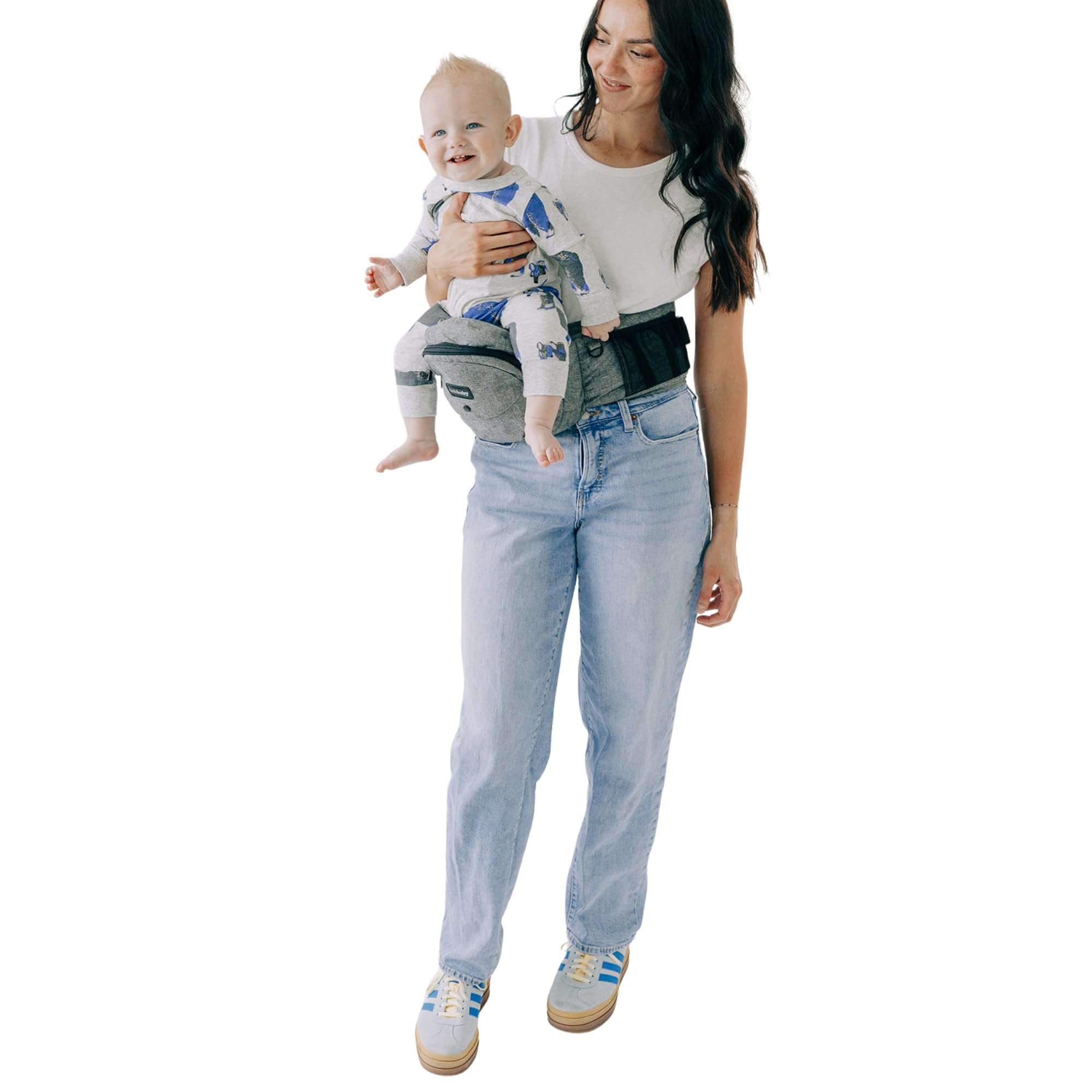 Tushbaby The Original Premium Quality Hip Seat Carrier – Safety-Certified Baby & Toddler Carrier with Secure Safety Buckles, No-Flimsy-Foam Design, Storage Pockets & Nursing Pillow. 0–3 yrs - Image 5