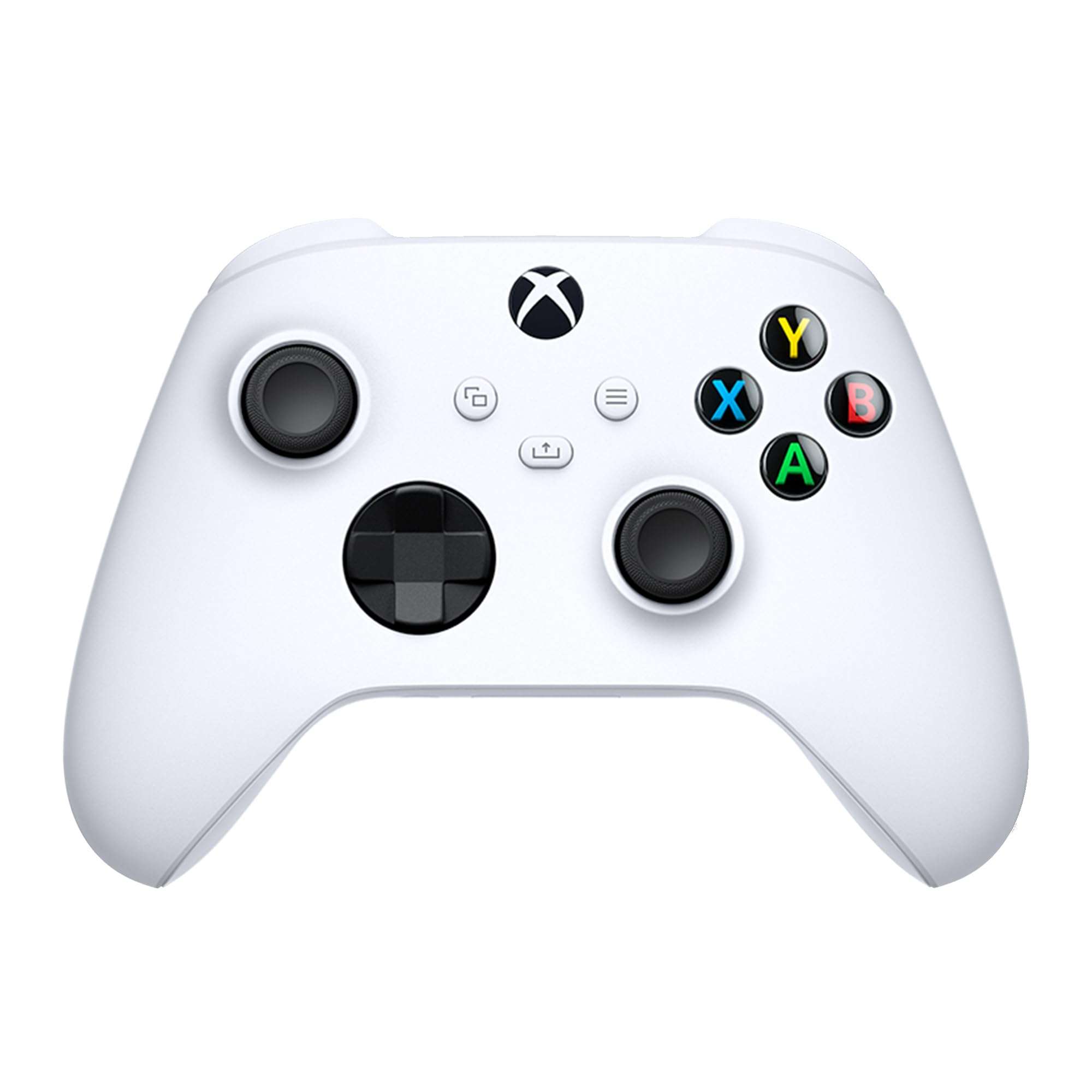 Xbox Core Wireless Gaming Controller – Robot White– X|S, One, Windows PC, Android, and iOS - Image 1
